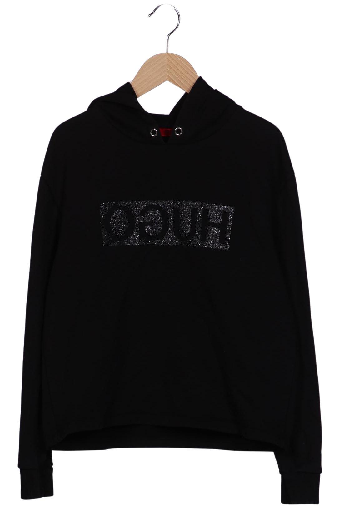 

Hugo by Hugo Boss Damen Kapuzenpullover, schwarz, Gr. 36