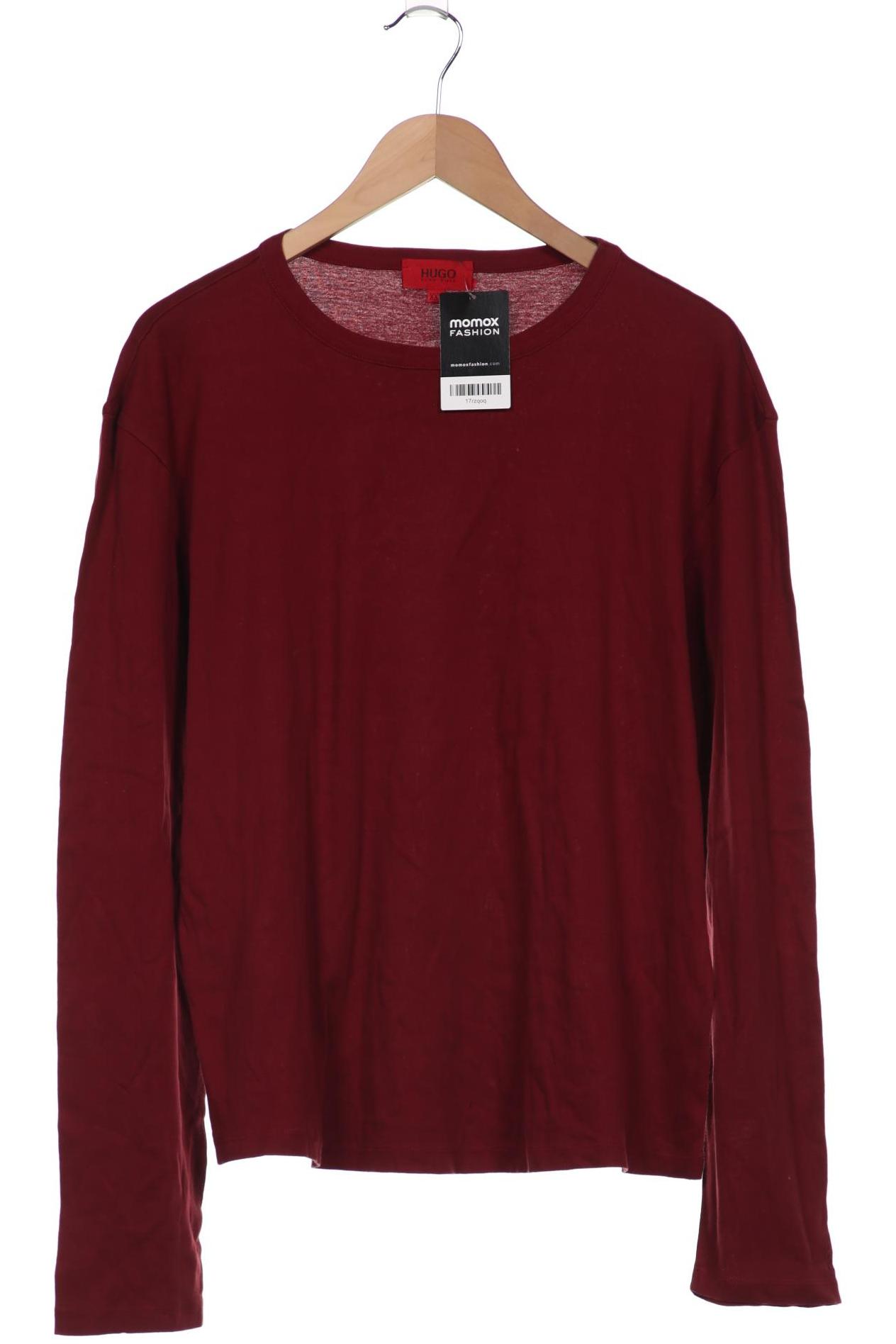 

HUGO by Hugo Boss Herren Langarmshirt, bordeaux