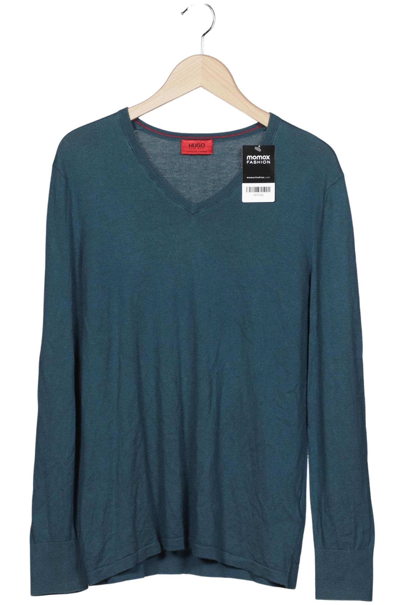 

Hugo by Hugo Boss Herren Pullover, türkis, Gr. 52