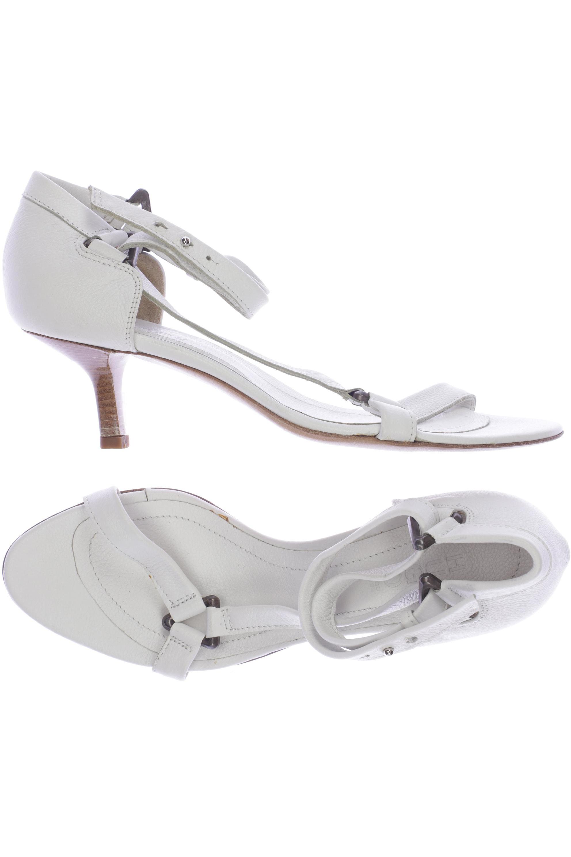 

HUGO by Hugo Boss Damen Sandale, weiß