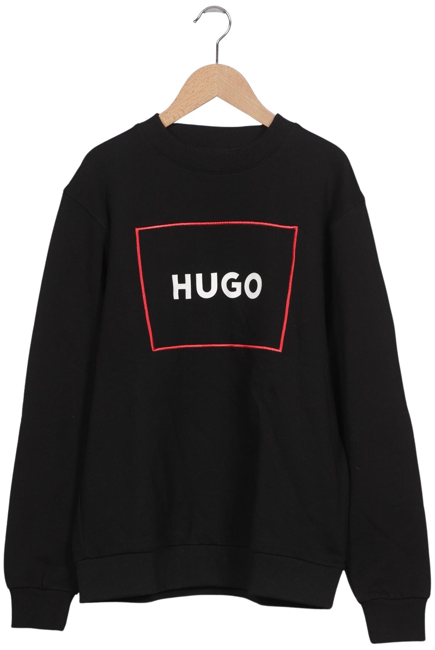 

Hugo by Hugo Boss Herren Sweatshirt, schwarz, Gr. 46