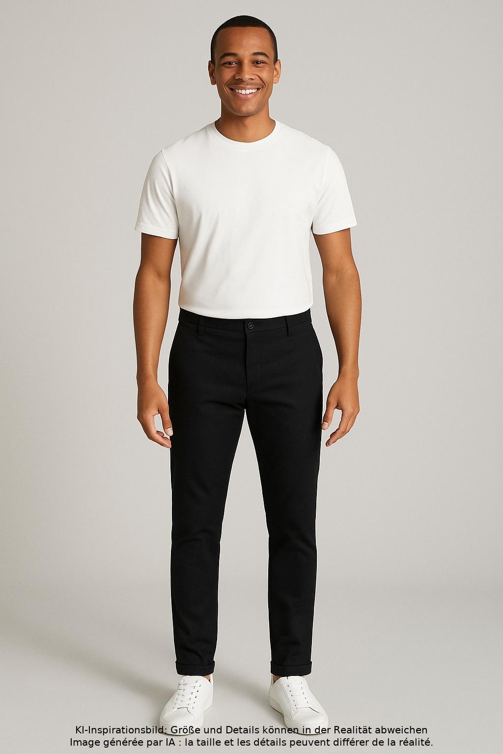 

Hugo by Hugo Boss Herren Stoffhose, marineblau, Gr. 48