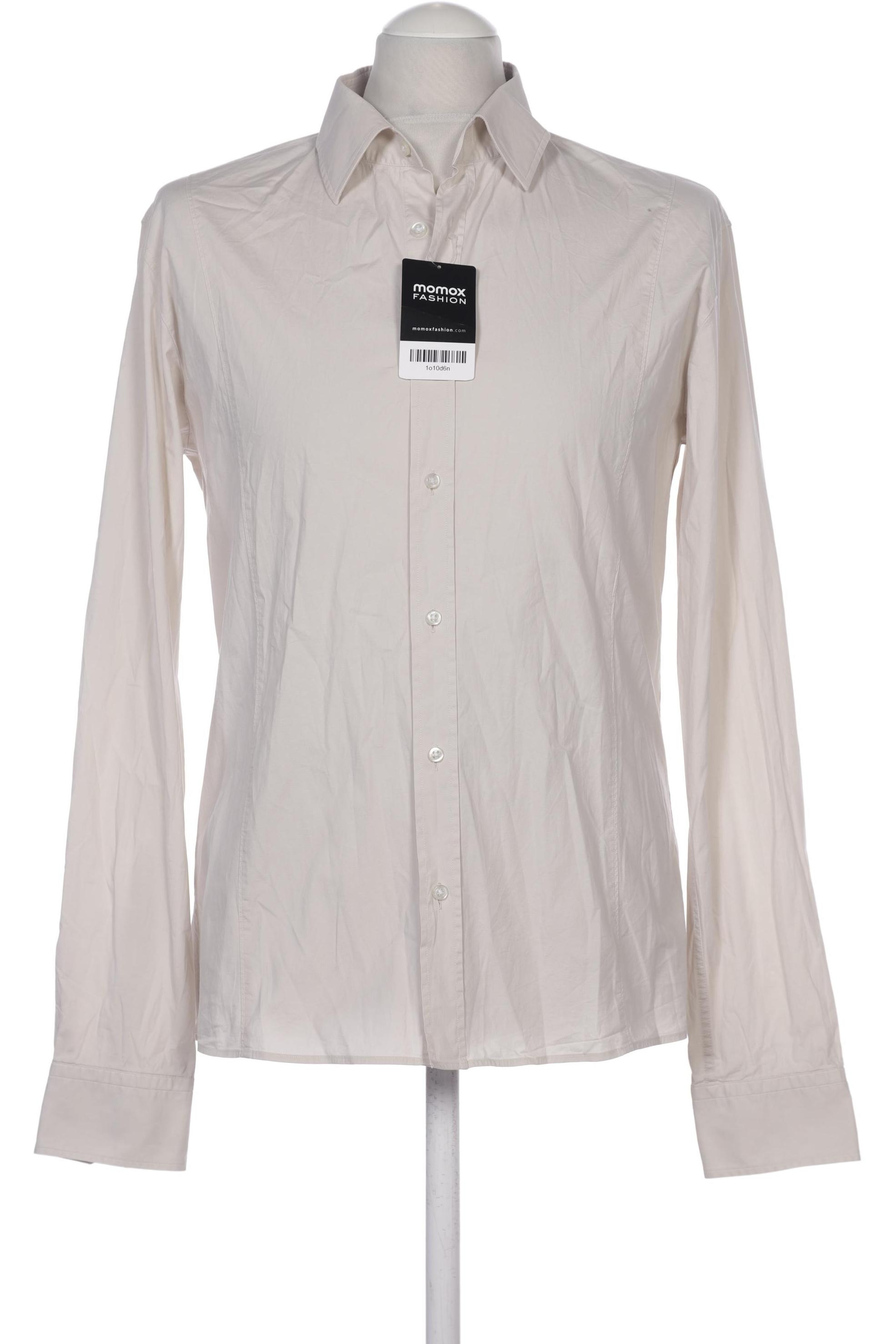 

HUGO by Hugo Boss Herren Hemd, cremeweiß