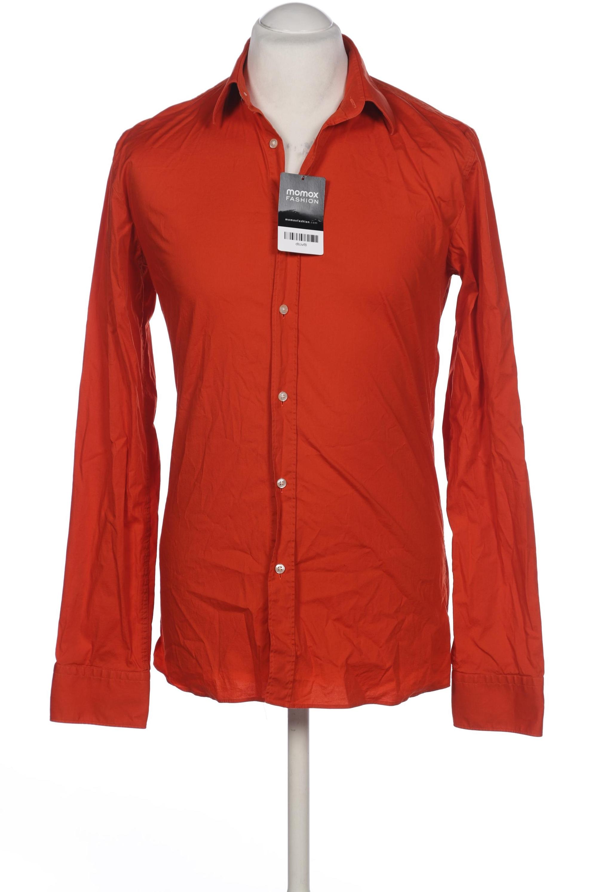 

Hugo by Hugo Boss Herren Hemd, orange, Gr. 48