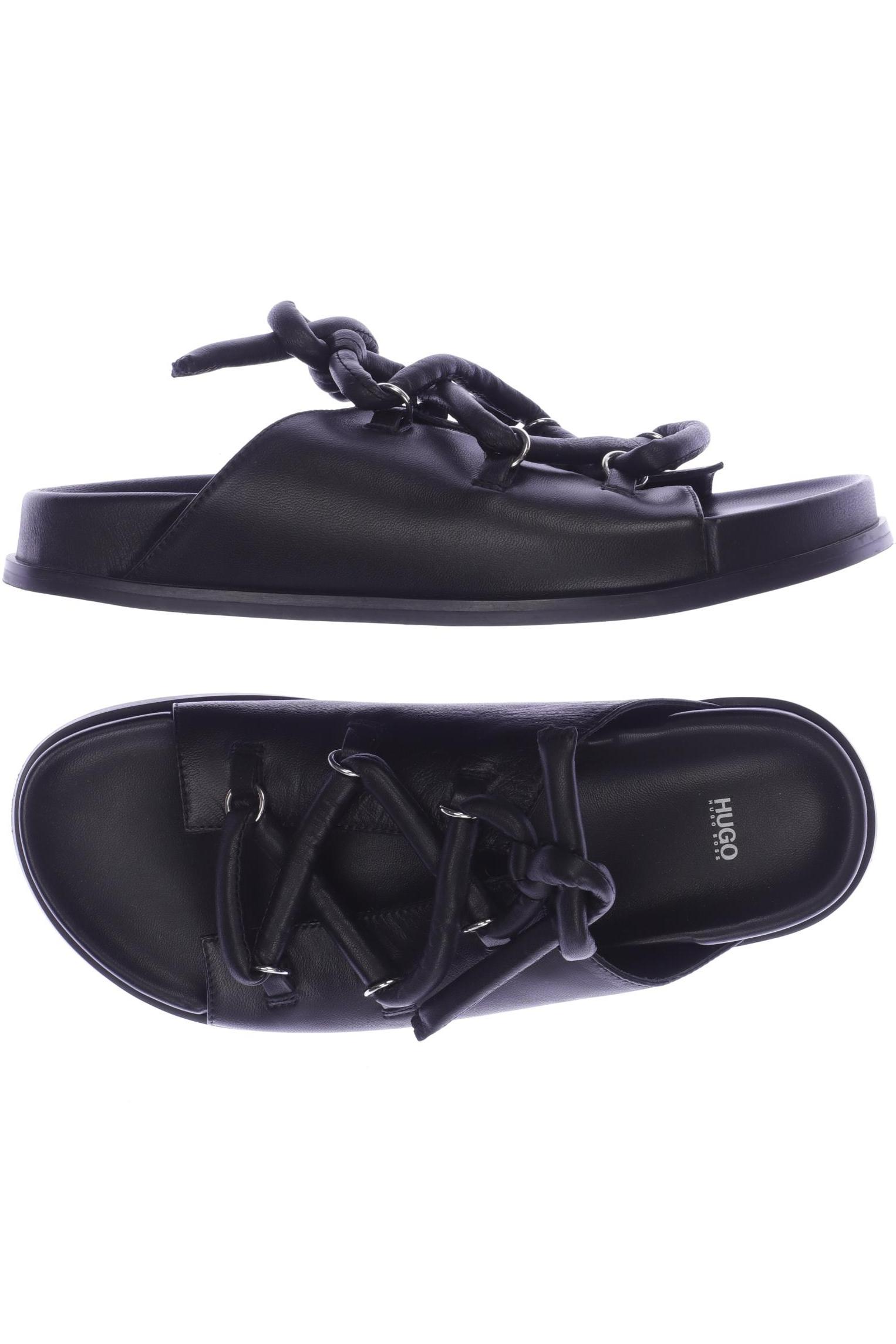 

HUGO by Hugo Boss Damen Sandale, schwarz