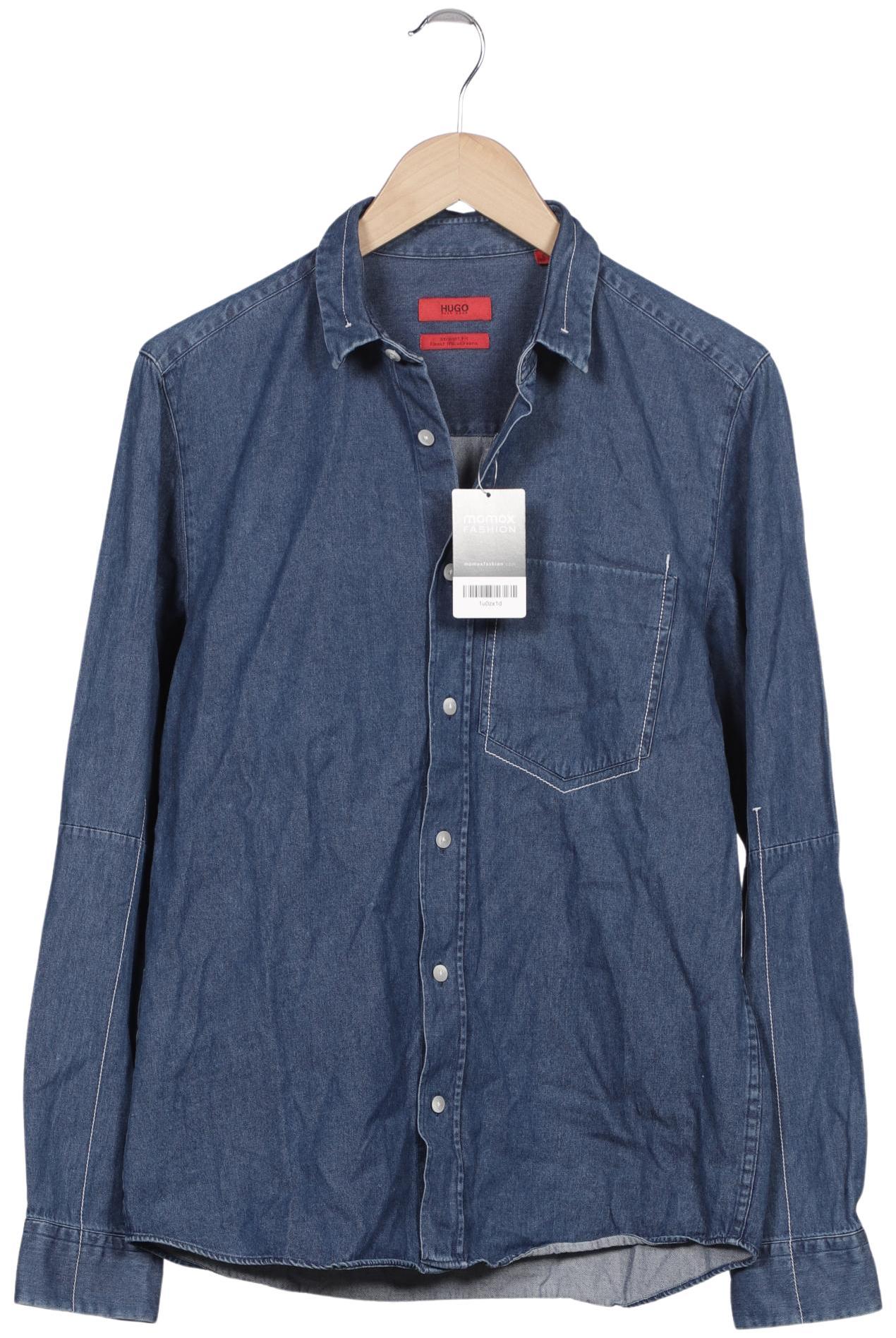 

Hugo by Hugo Boss Herren Hemd, blau, Gr. 46