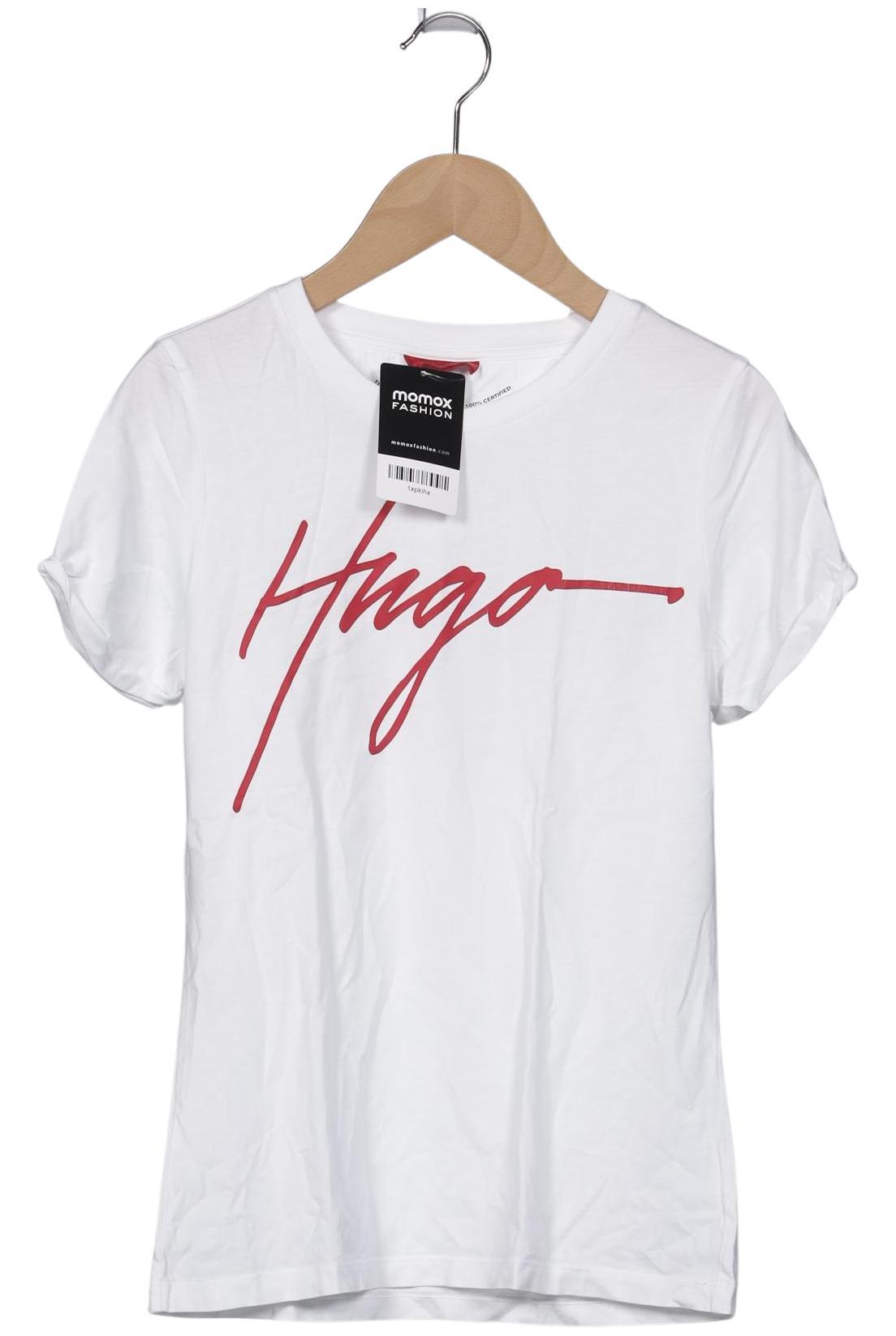 

Hugo by Hugo Boss Damen T-Shirt, weiß, Gr. 34