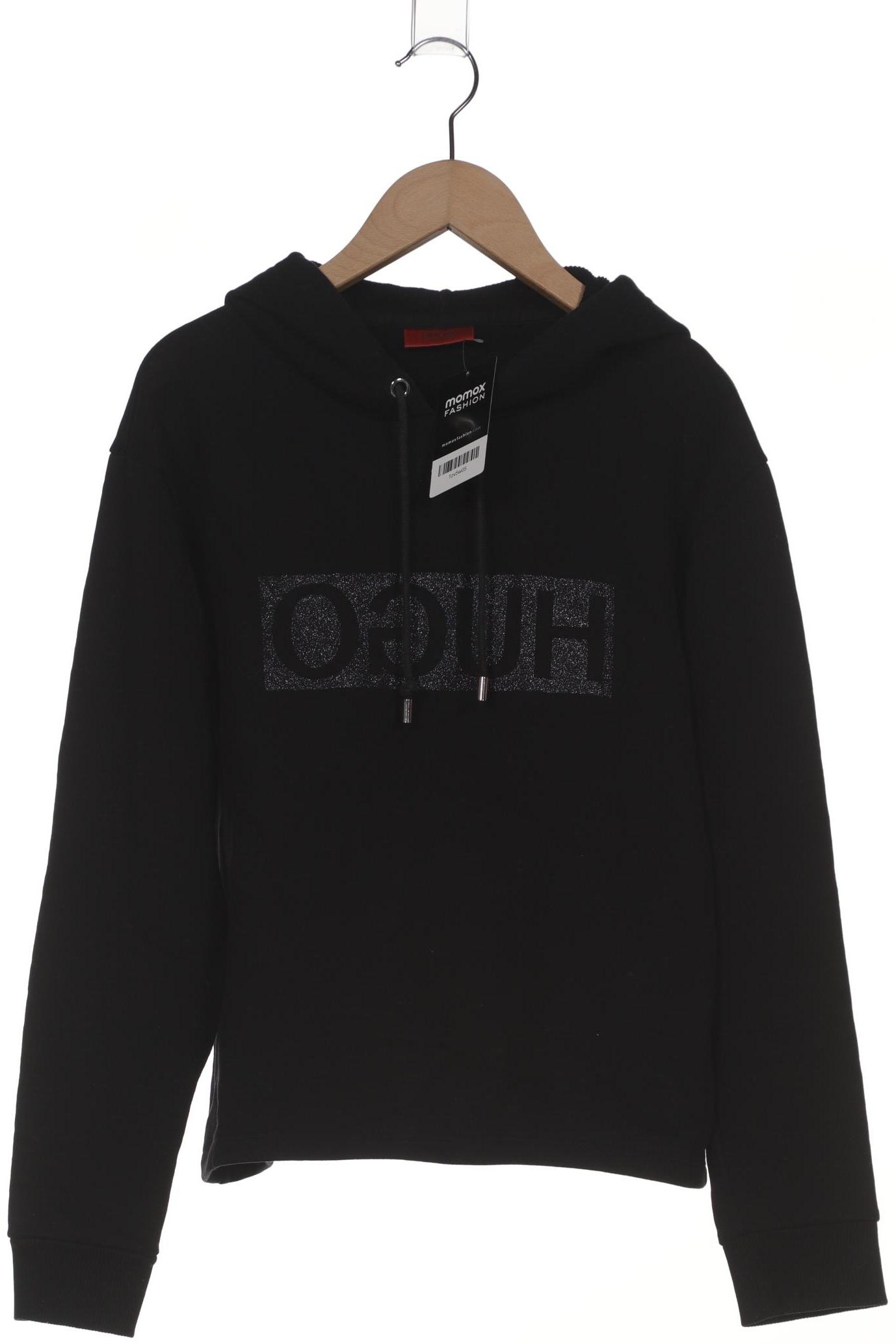 

Hugo by Hugo Boss Damen Kapuzenpullover, schwarz, Gr. 34