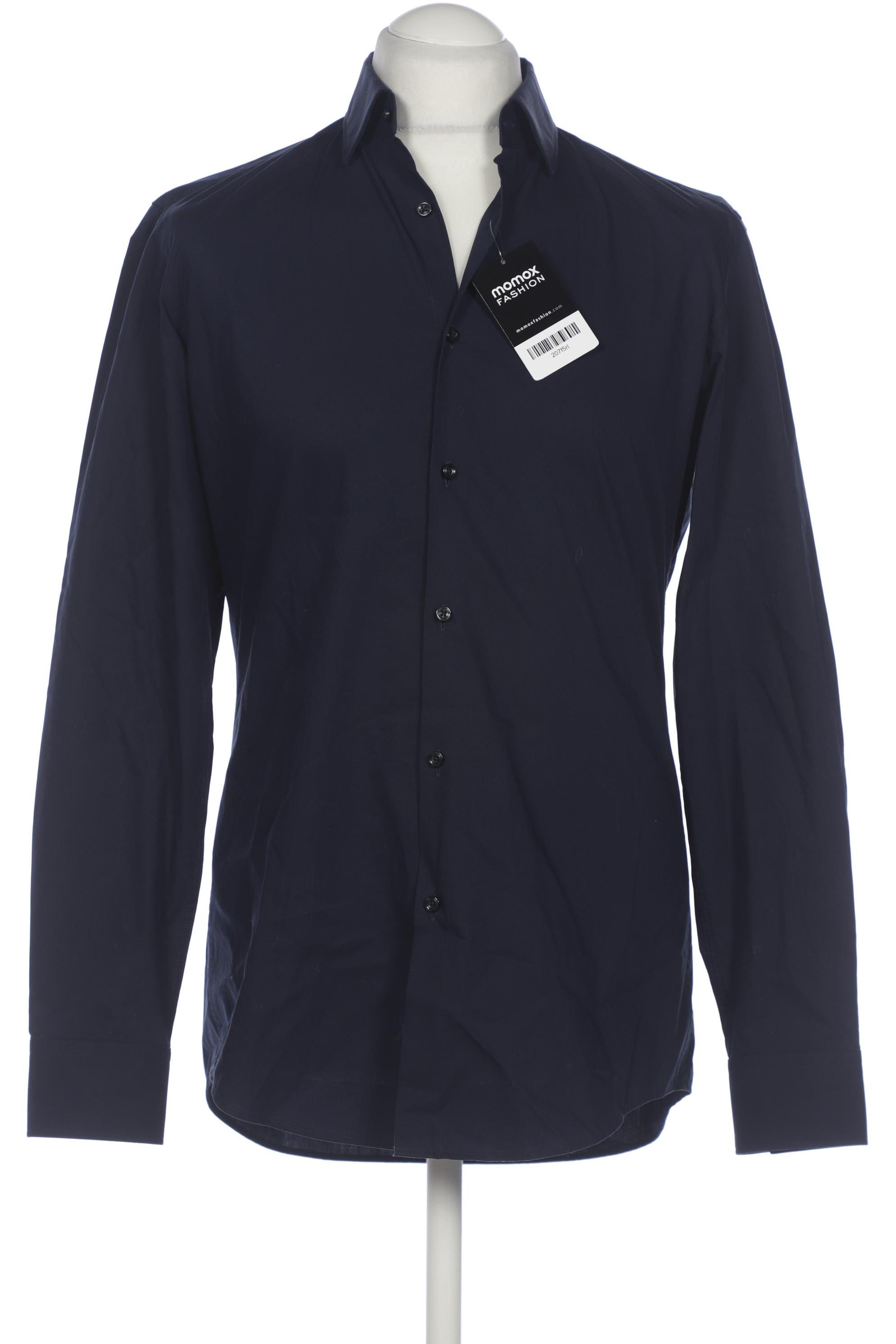 

Hugo by Hugo Boss Herren Hemd, marineblau, Gr. 48