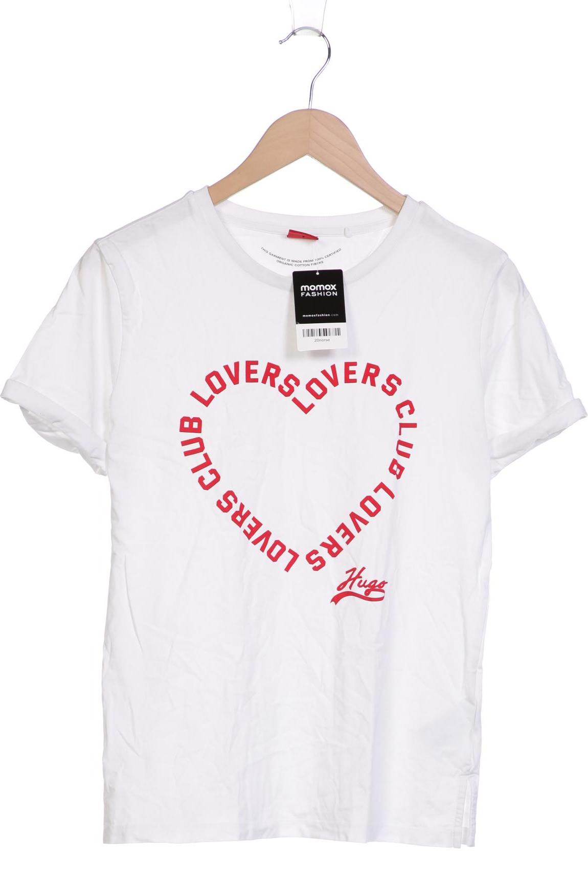

Hugo by Hugo Boss Damen T-Shirt, weiß, Gr. 36