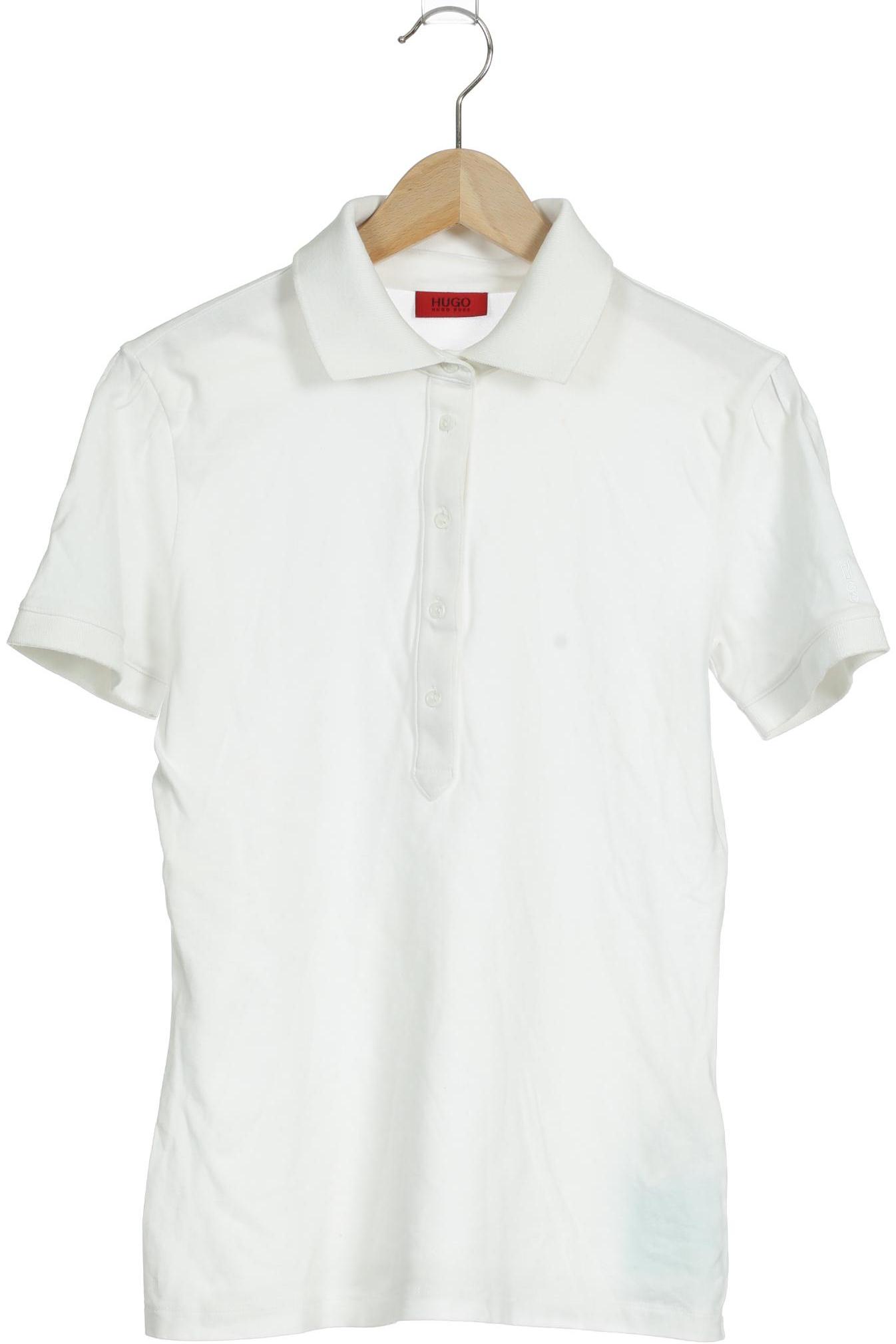 

Hugo by Hugo Boss Damen Poloshirt, weiß, Gr. 38