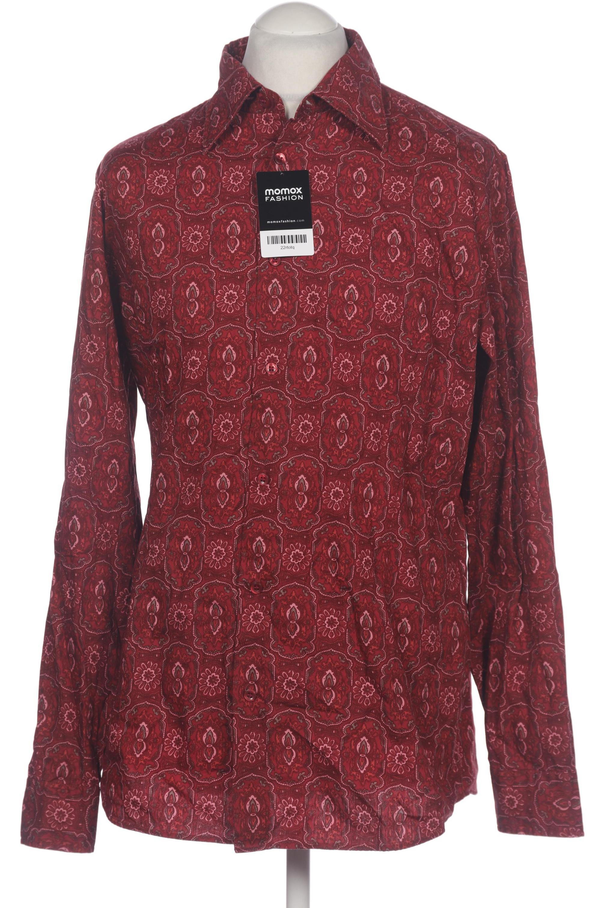 

Hugo by Hugo Boss Herren Hemd, bordeaux, Gr. 52