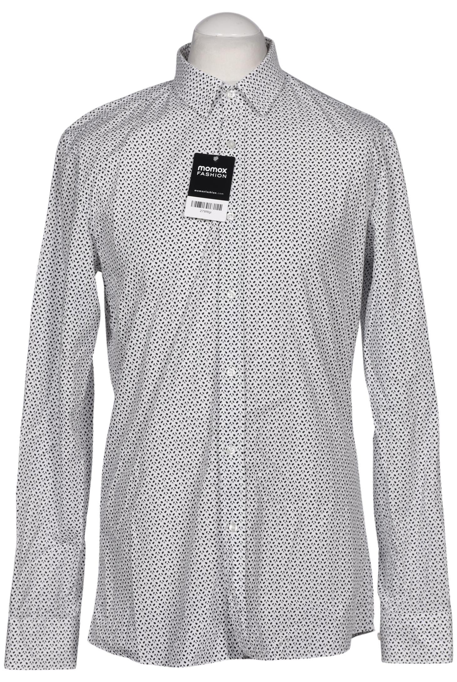 

Hugo by Hugo Boss Herren Hemd, weiß, Gr. 52