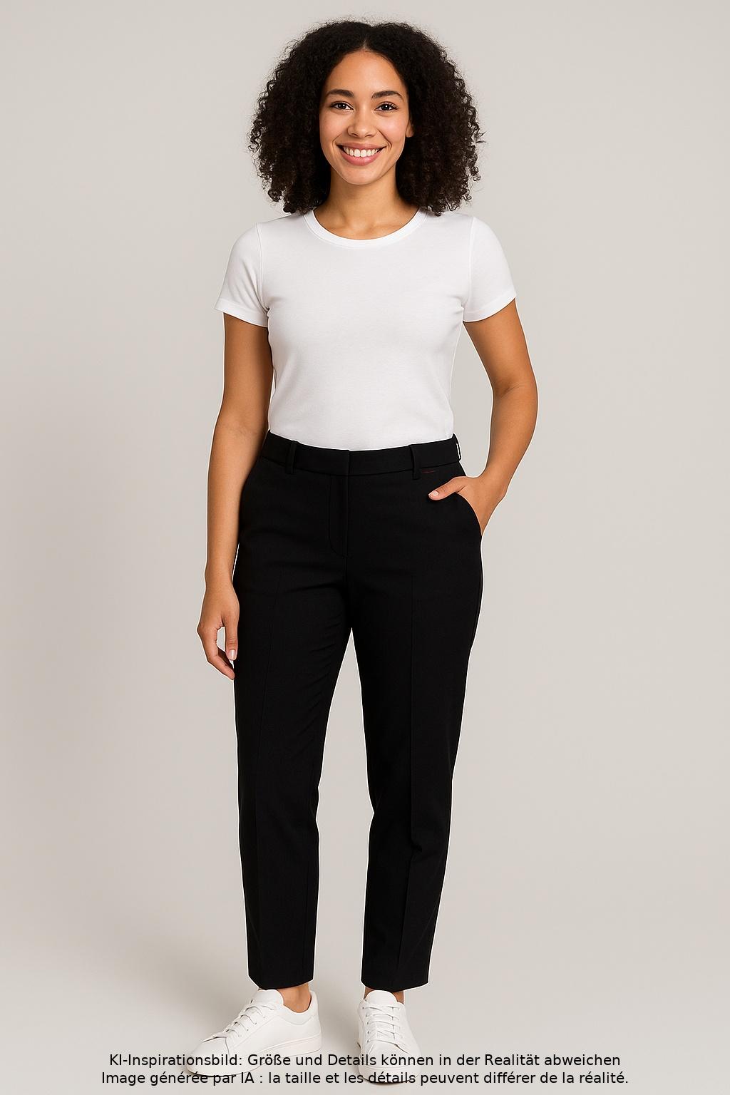 

Hugo by Hugo Boss Damen Stoffhose, marineblau, Gr. 40