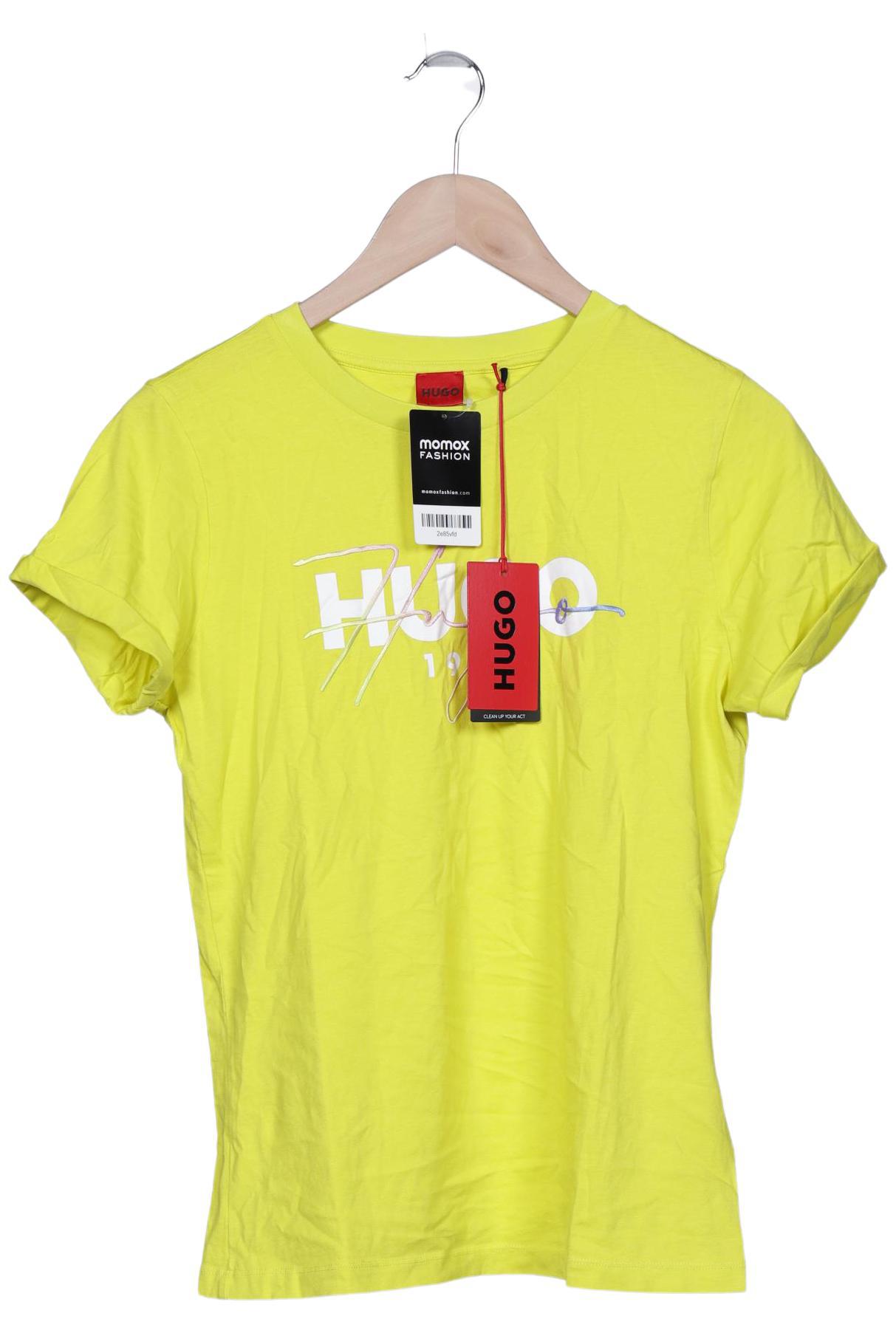 

Hugo by Hugo Boss Damen T-Shirt, gelb, Gr. 38