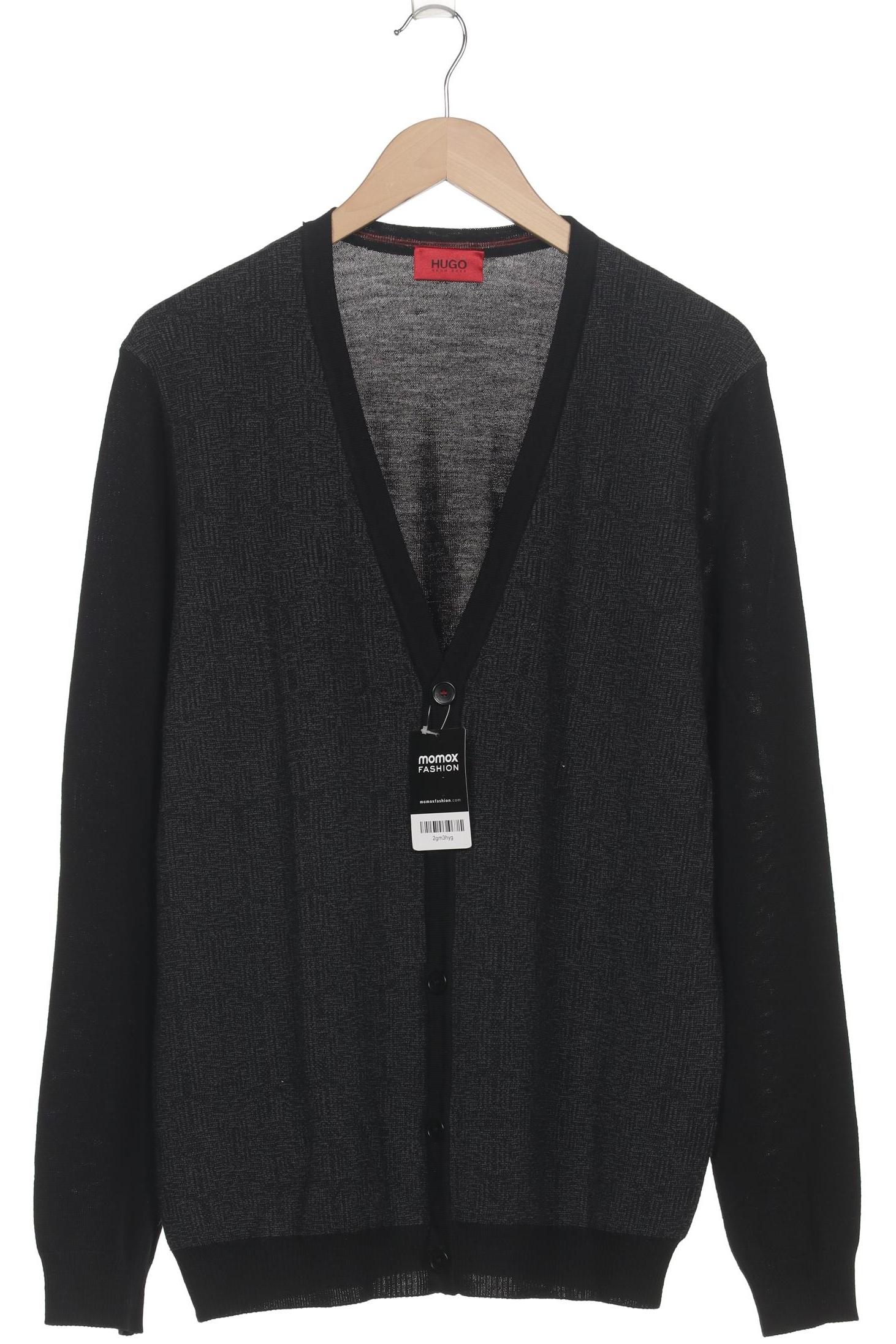 

Hugo by Hugo Boss Herren Strickjacke, grau, Gr. 54