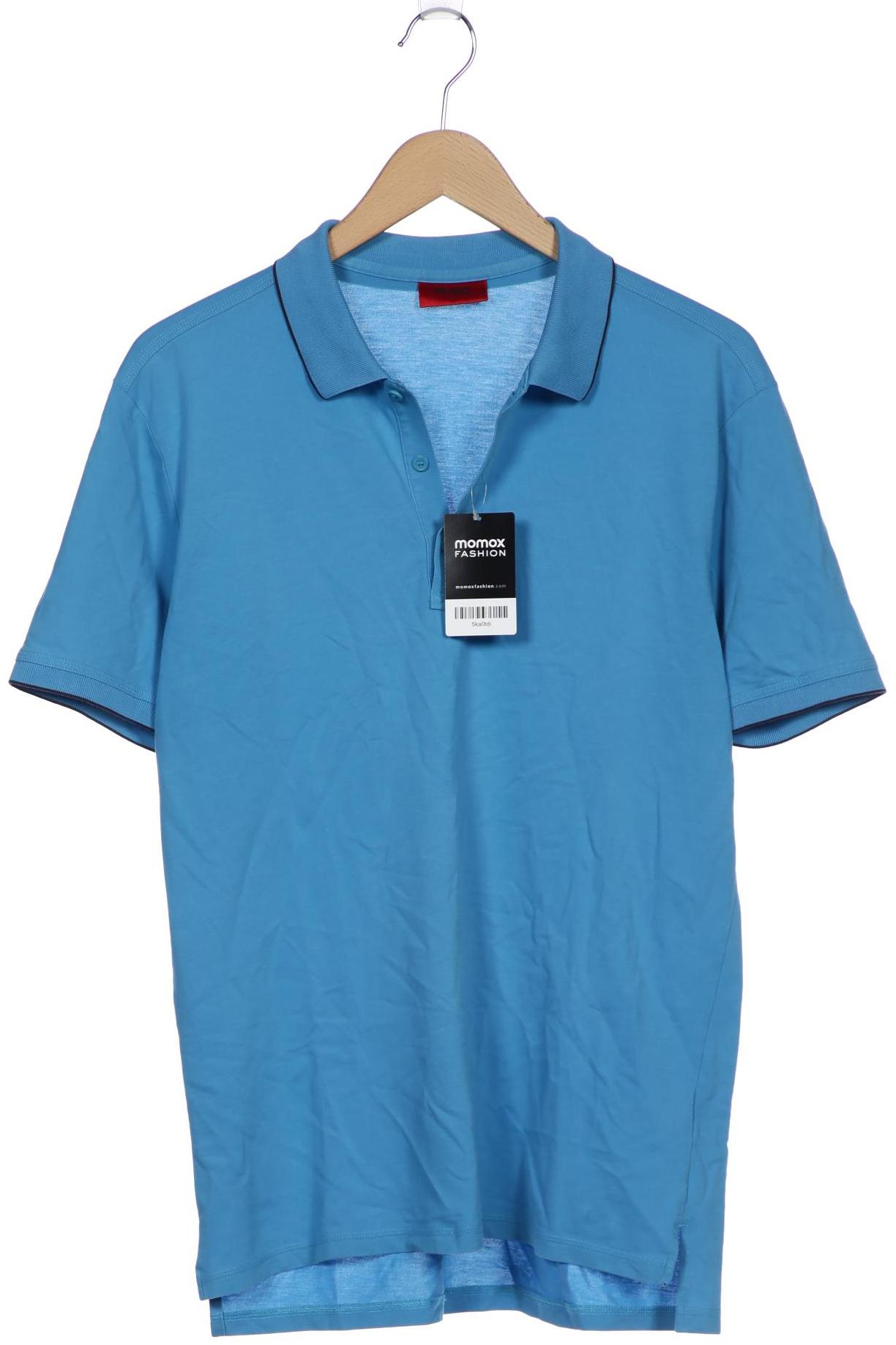 

Hugo by Hugo Boss Herren Poloshirt, blau, Gr. 52