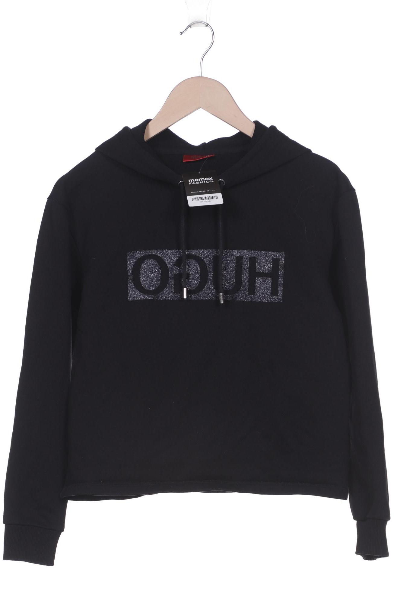 

Hugo by Hugo Boss Damen Kapuzenpullover, schwarz, Gr. 34