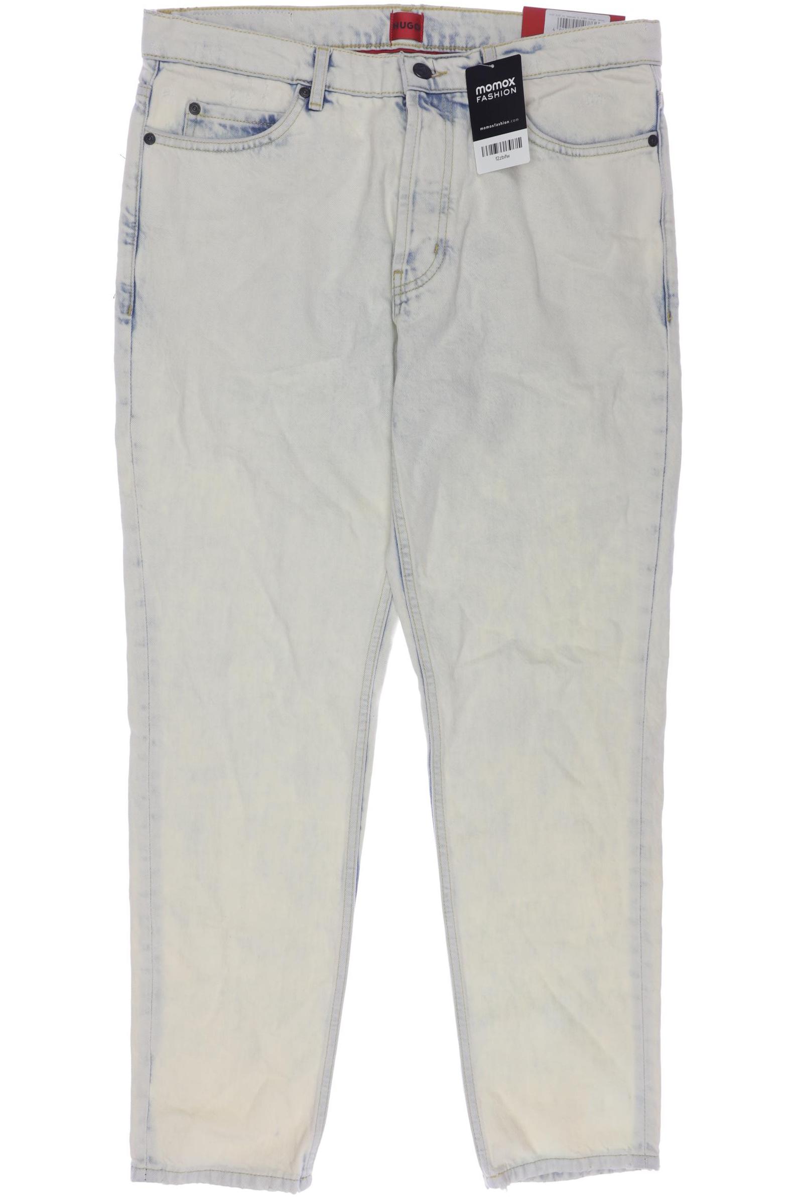 

Hugo by Hugo Boss Herren Jeans, cremeweiß, Gr. 32
