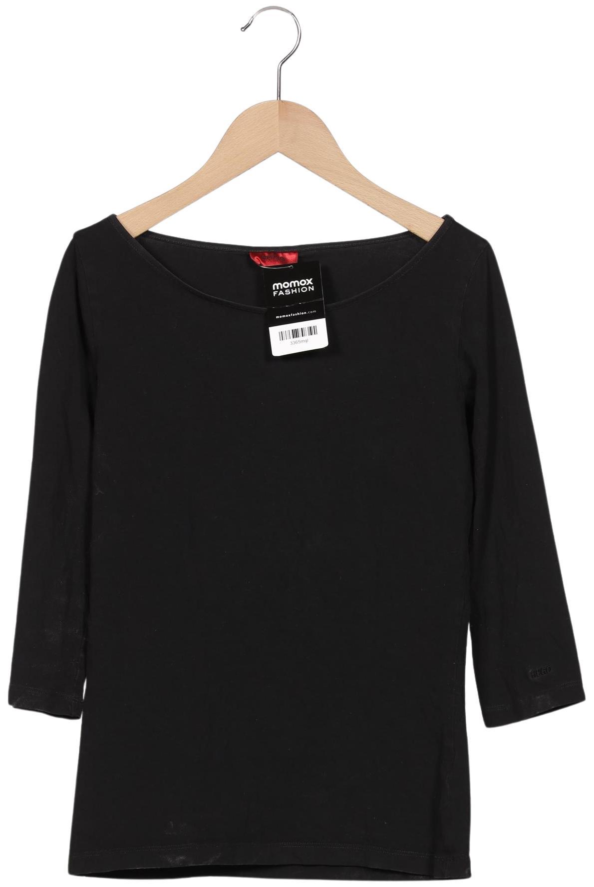 

Hugo by Hugo Boss Damen Langarmshirt, schwarz, Gr. 38