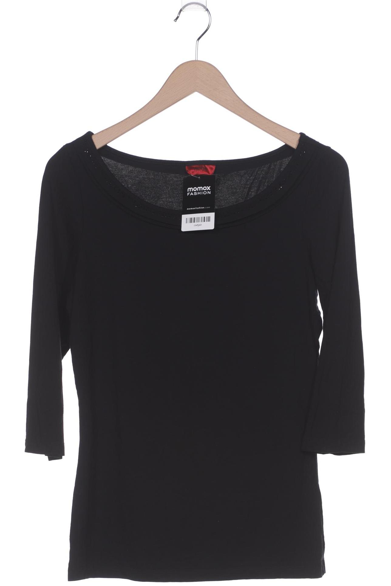 

Hugo by Hugo Boss Damen Langarmshirt, schwarz, Gr. 42