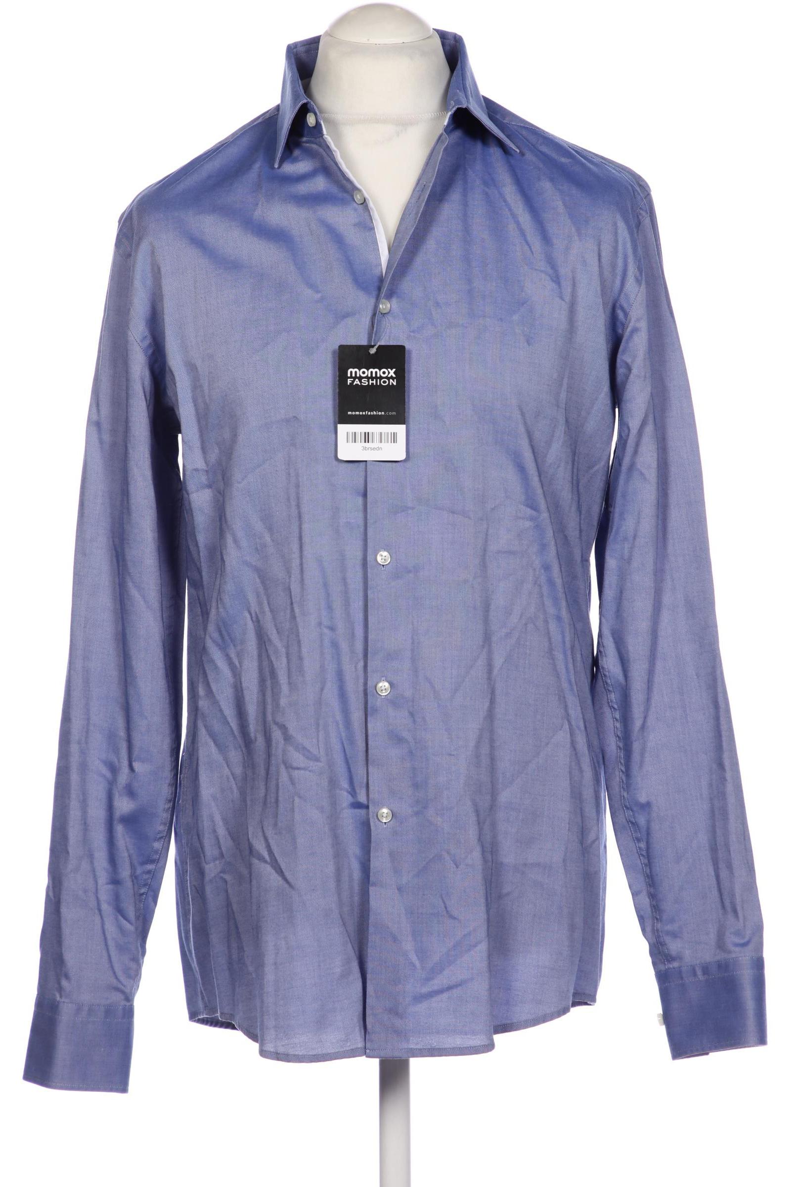 

Hugo by Hugo Boss Herren Hemd, blau, Gr. 52