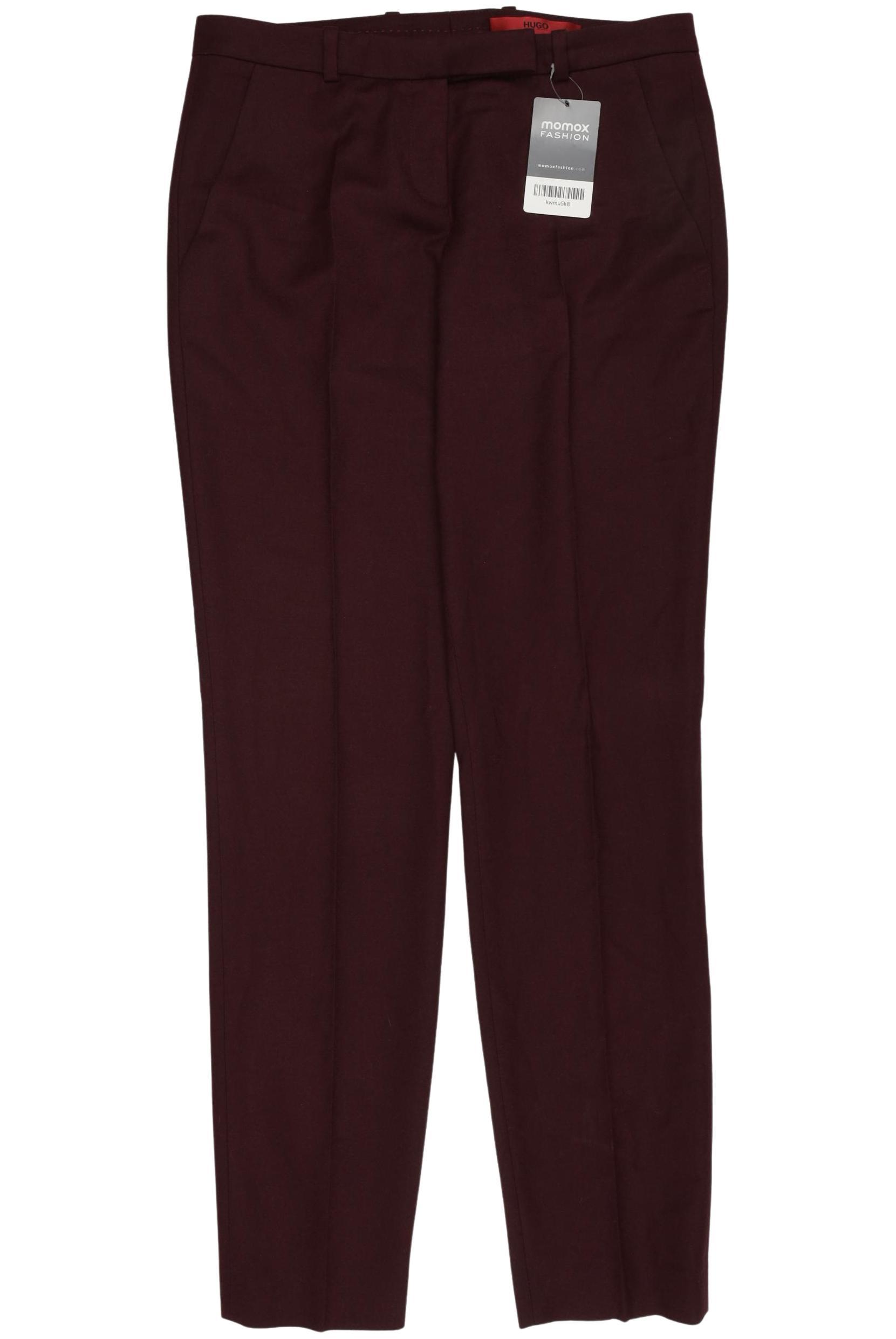 

Hugo by Hugo Boss Damen Stoffhose, bordeaux, Gr. 34