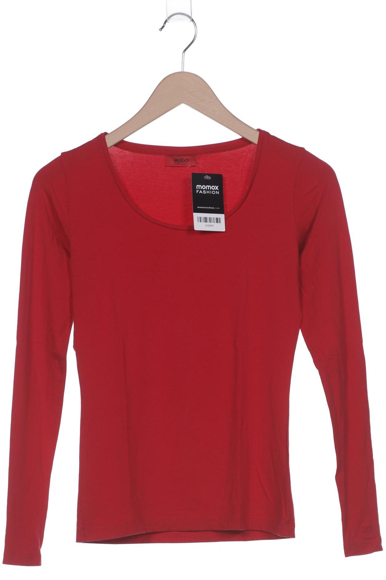 

Hugo by Hugo Boss Damen Langarmshirt, rot, Gr. 36
