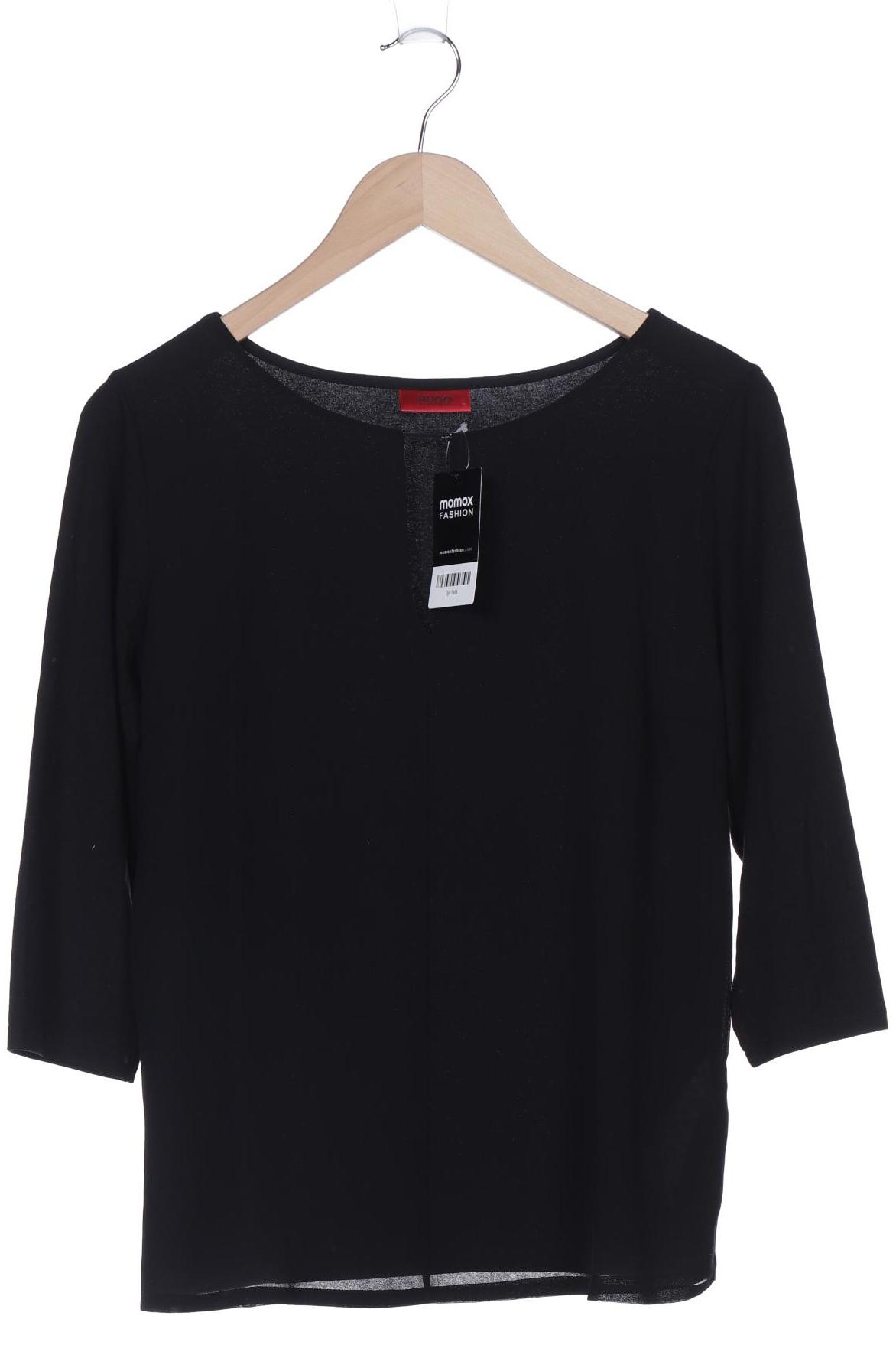 

Hugo by Hugo Boss Damen Langarmshirt, schwarz, Gr. 42