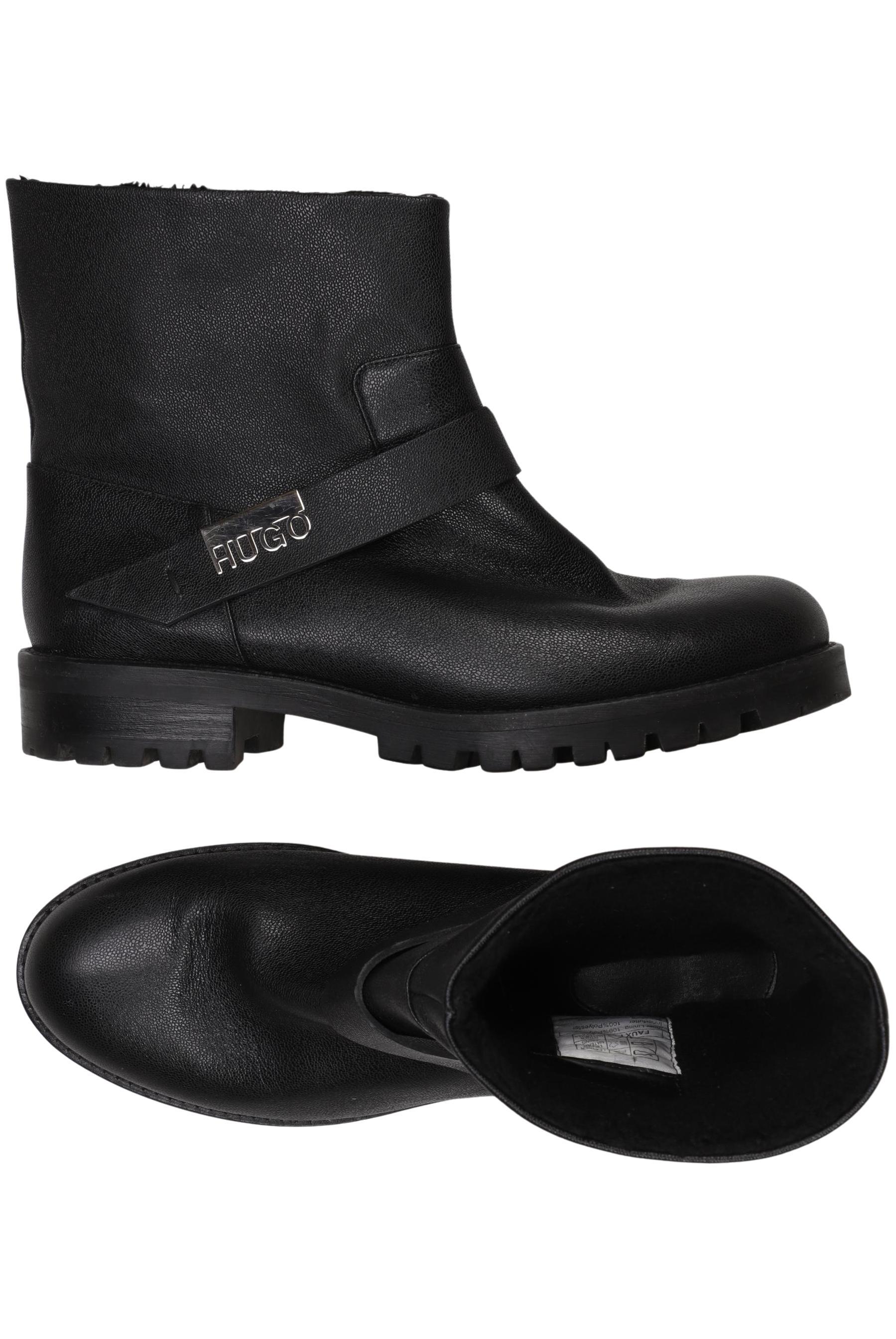 

Hugo by Hugo Boss Damen Stiefelette, schwarz, Gr. 41