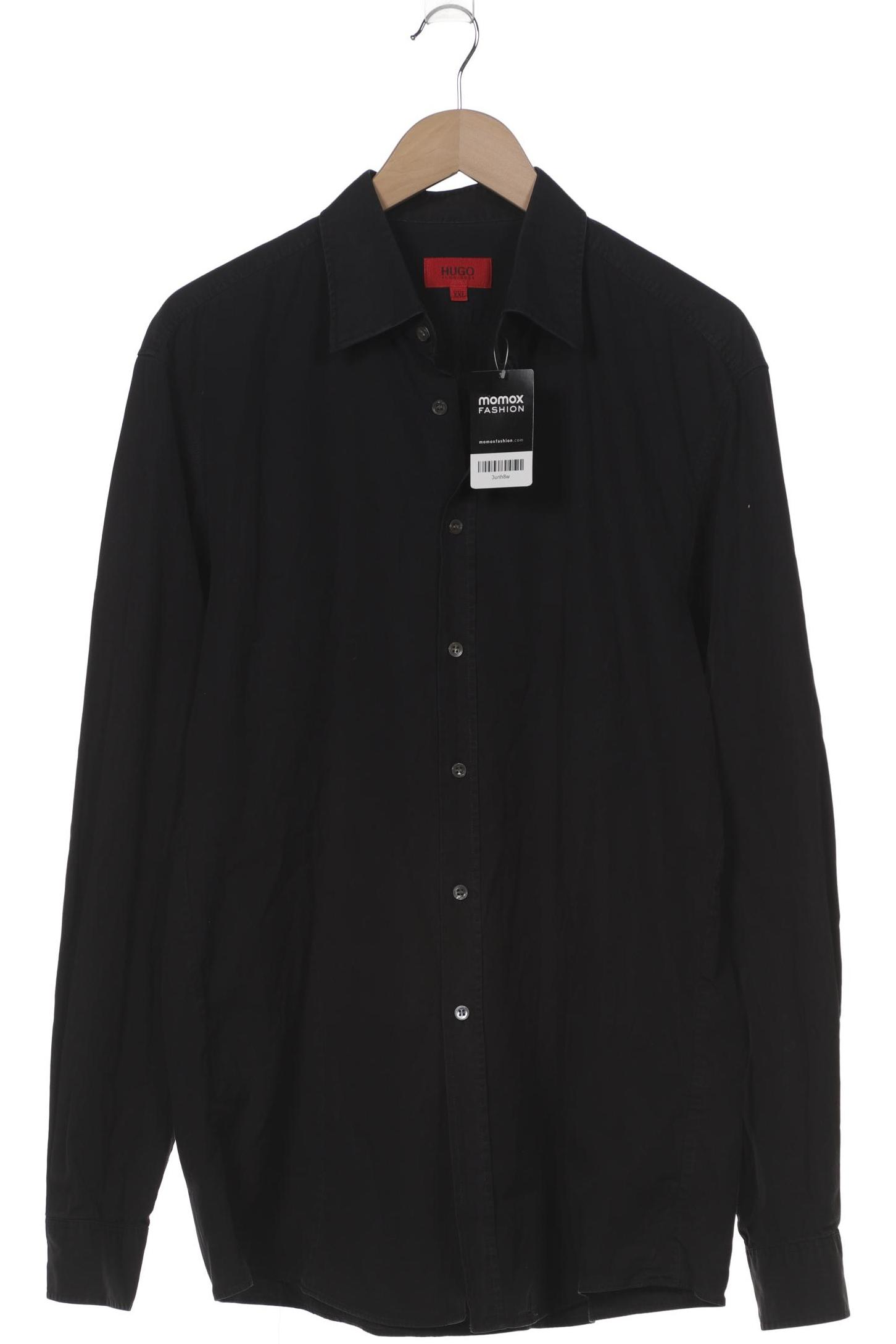 

Hugo by Hugo Boss Herren Hemd, schwarz, Gr. 56