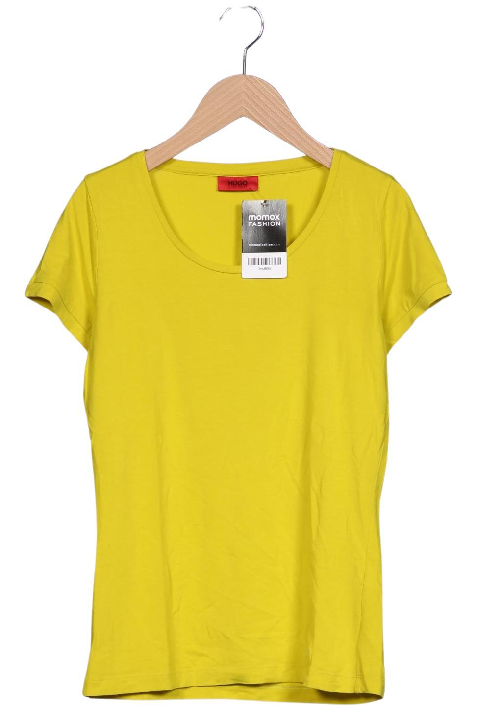 

Hugo by Hugo Boss Damen T-Shirt, gelb, Gr. 36