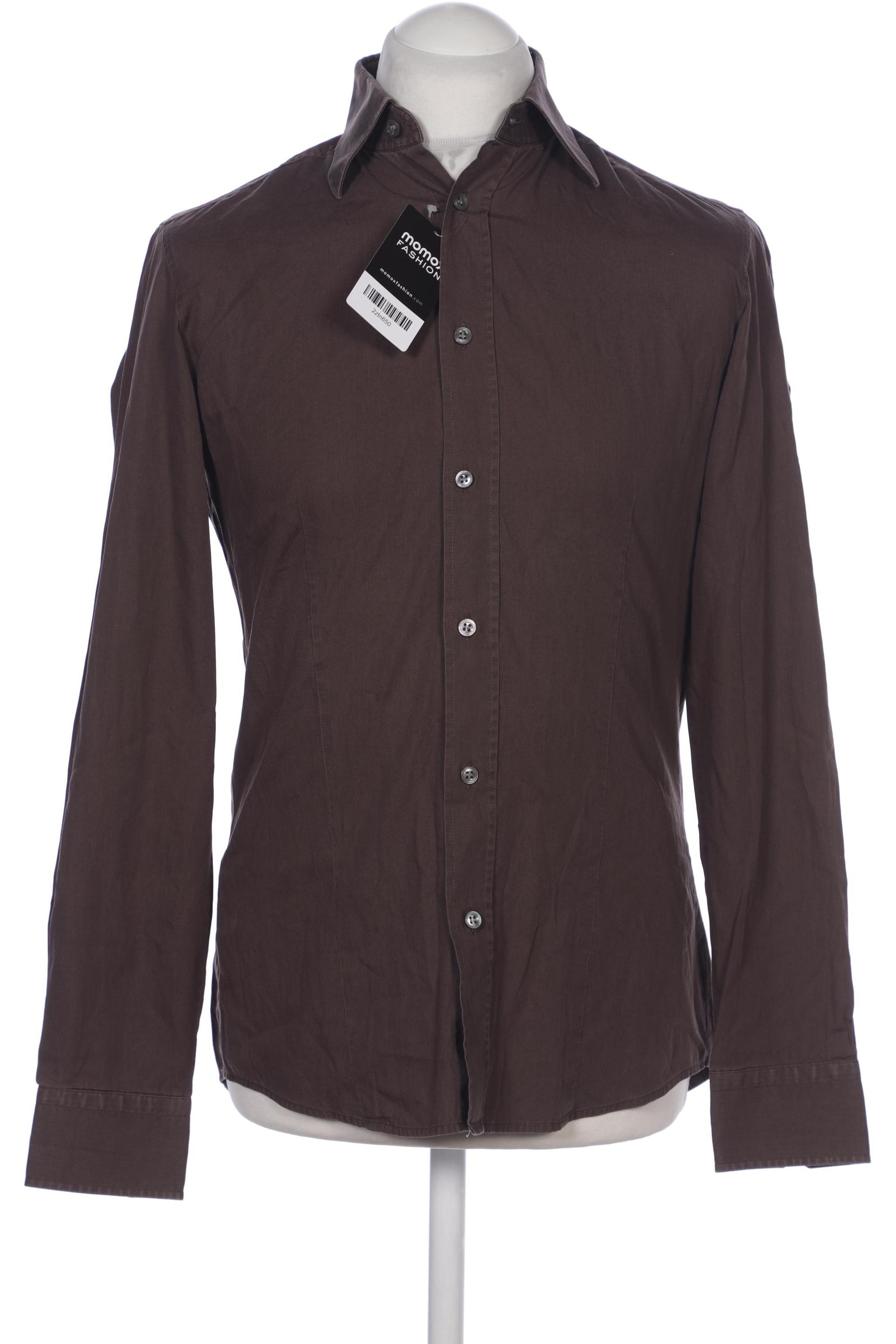 

Hugo by Hugo Boss Herren Hemd, braun, Gr. 46