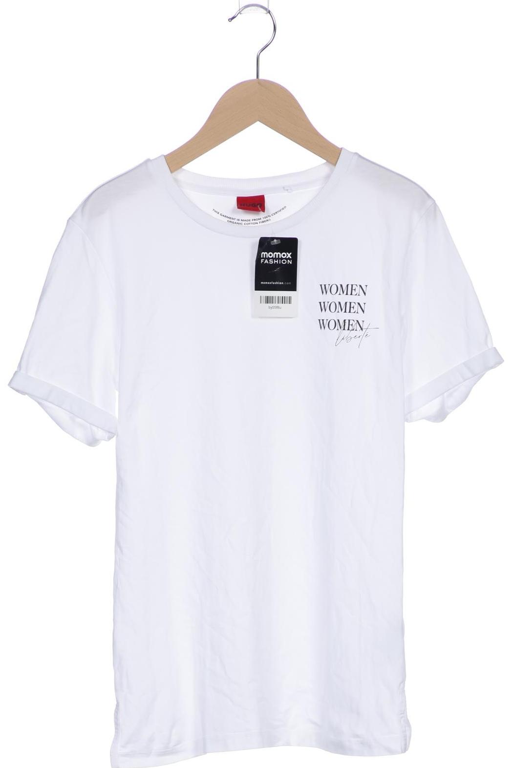 

Hugo by Hugo Boss Damen T-Shirt, weiß, Gr. 34