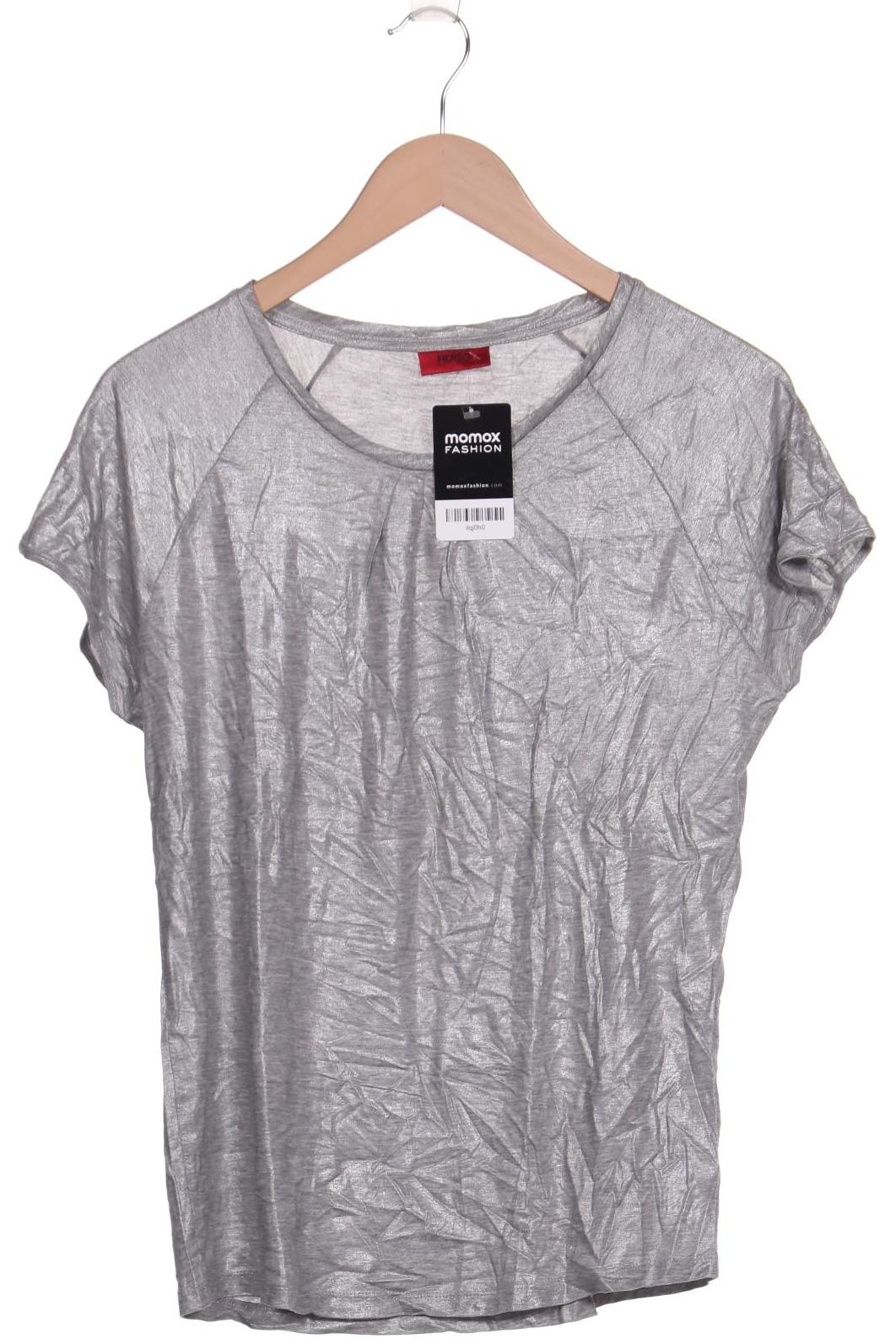 

Hugo by Hugo Boss Damen T-Shirt, silber, Gr. 36