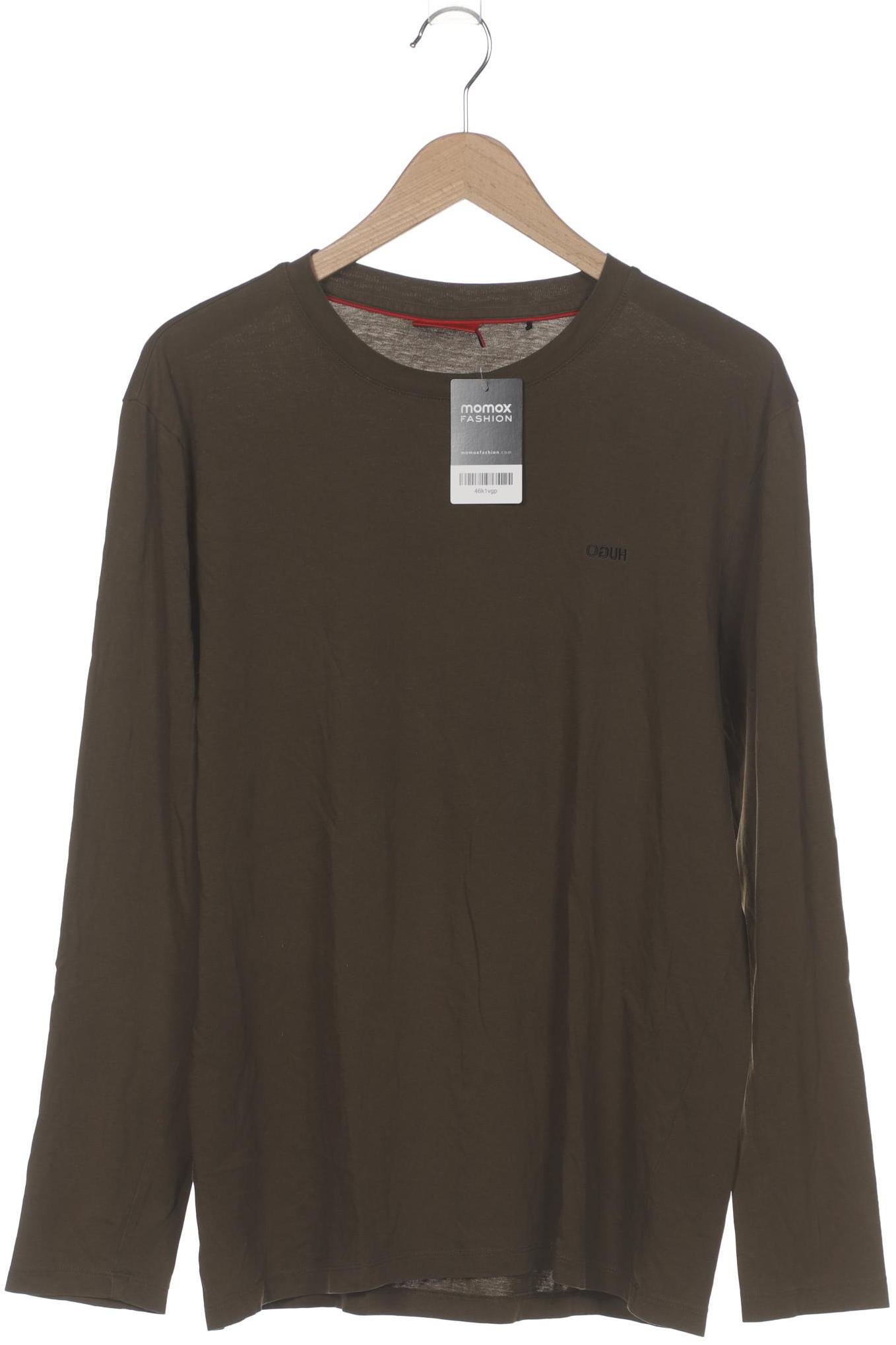 

Hugo by Hugo Boss Herren Langarmshirt, grün, Gr. 52