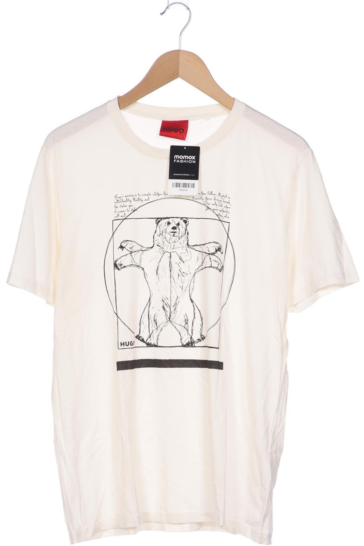 

Hugo by Hugo Boss Herren T-Shirt, beige, Gr. 52