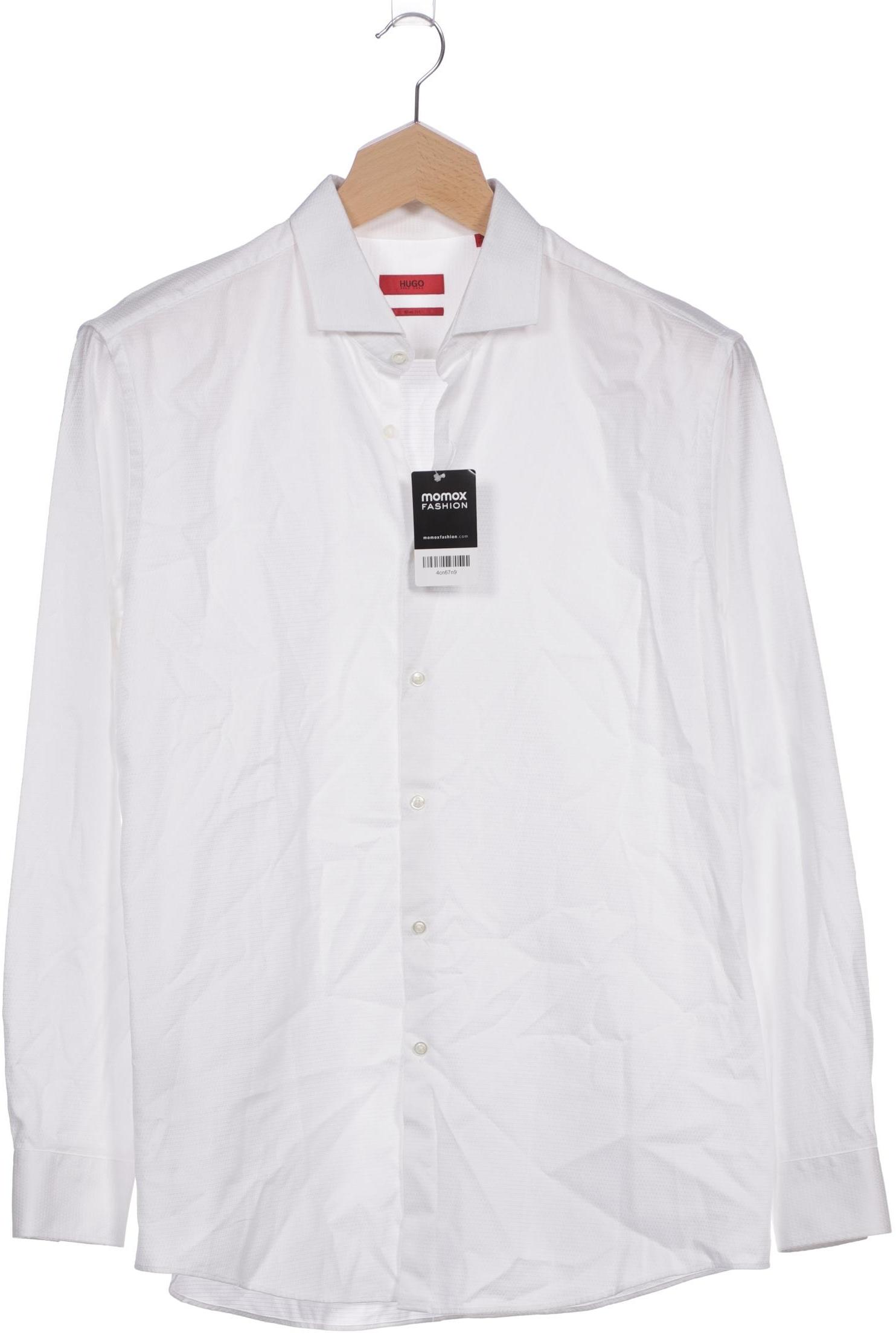 

Hugo by Hugo Boss Herren Hemd, weiß, Gr. 56