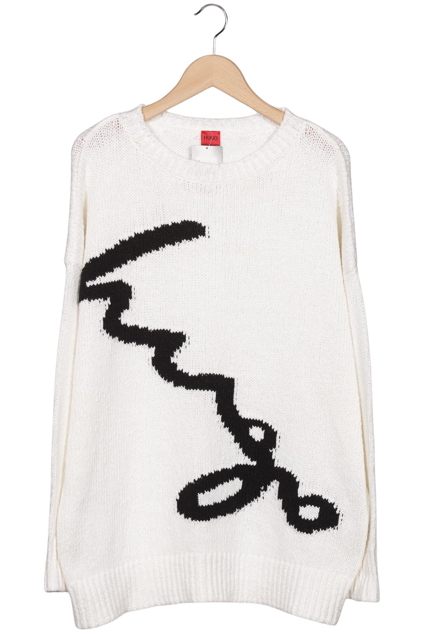 

Hugo by Hugo Boss Damen Pullover, weiß, Gr. 42