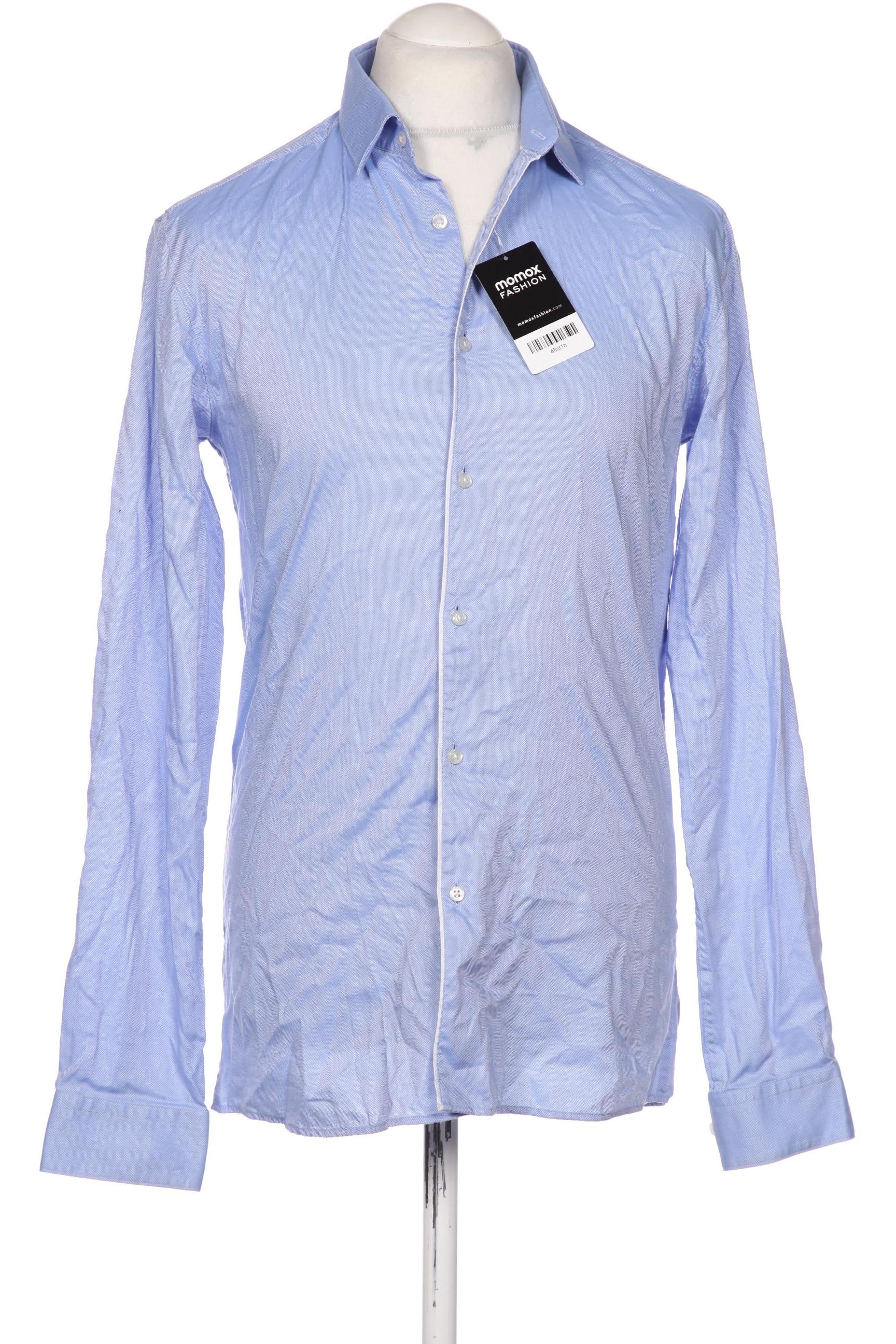 

Hugo by Hugo Boss Herren Hemd, blau, Gr. 48