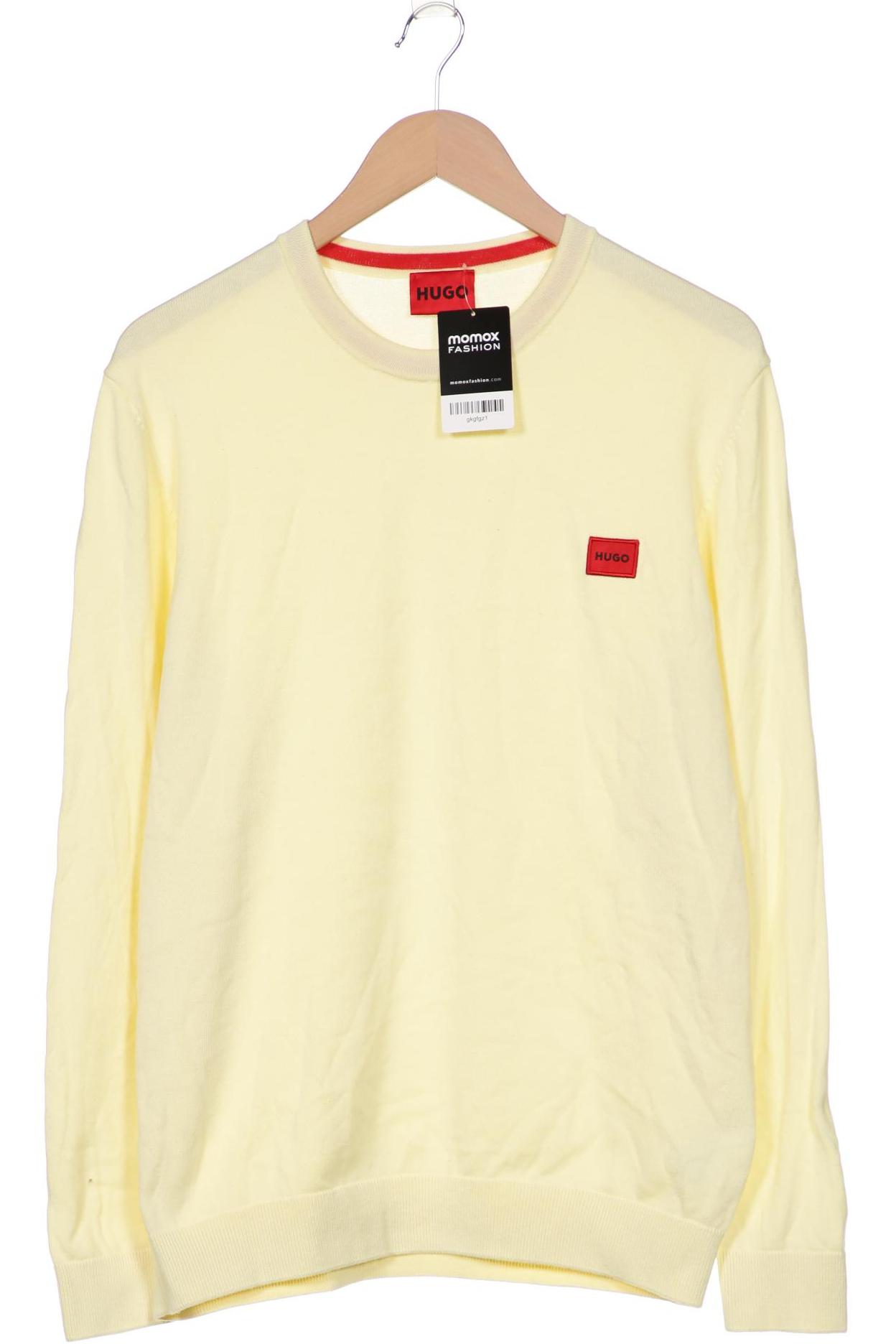 

Hugo by Hugo Boss Herren Pullover, gelb, Gr. 52