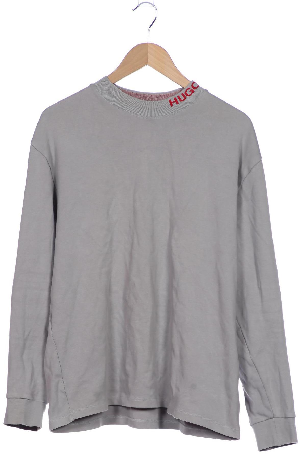 

Hugo by Hugo Boss Herren Langarmshirt, grau, Gr. 54