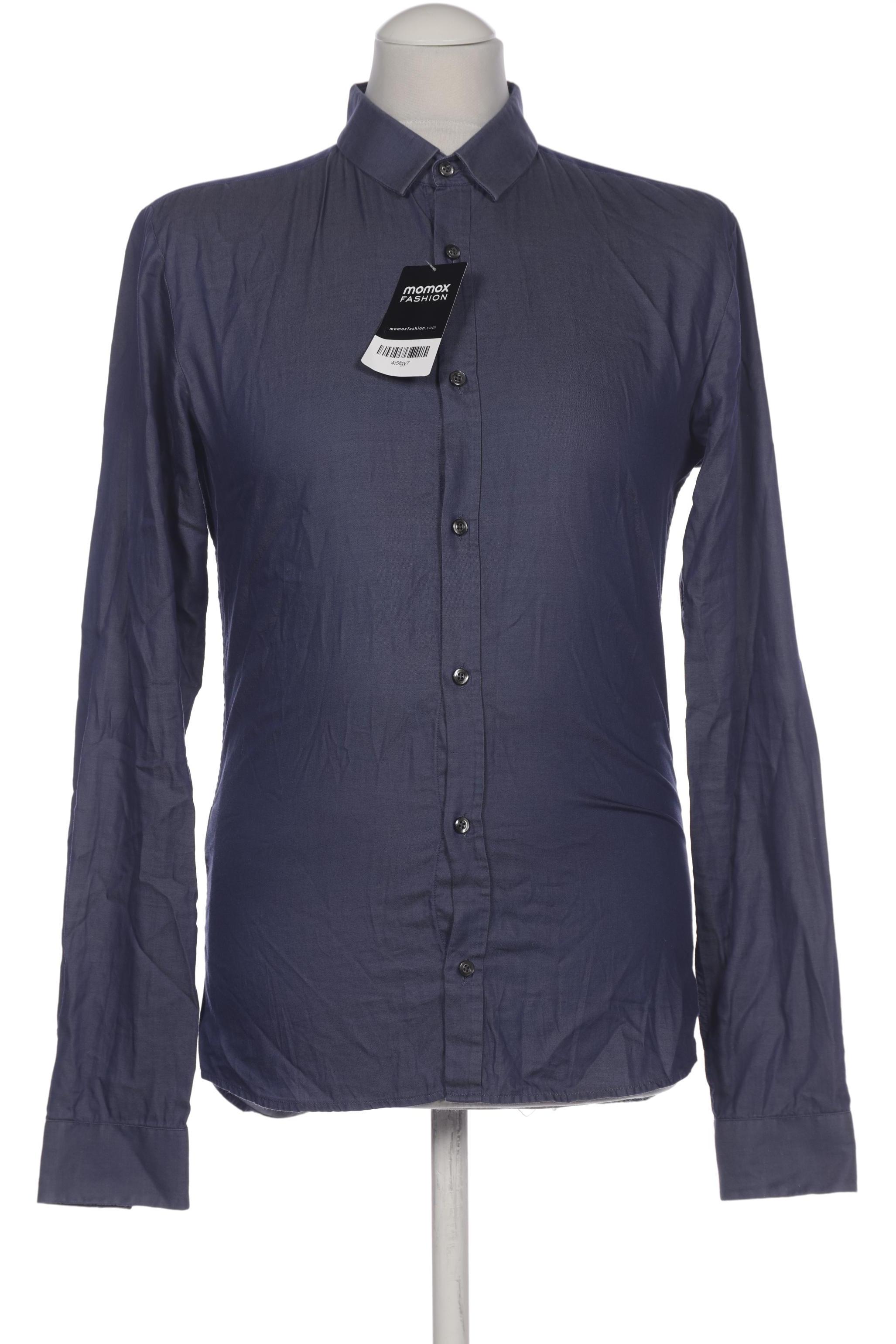 

Hugo by Hugo Boss Herren Hemd, marineblau, Gr. 46