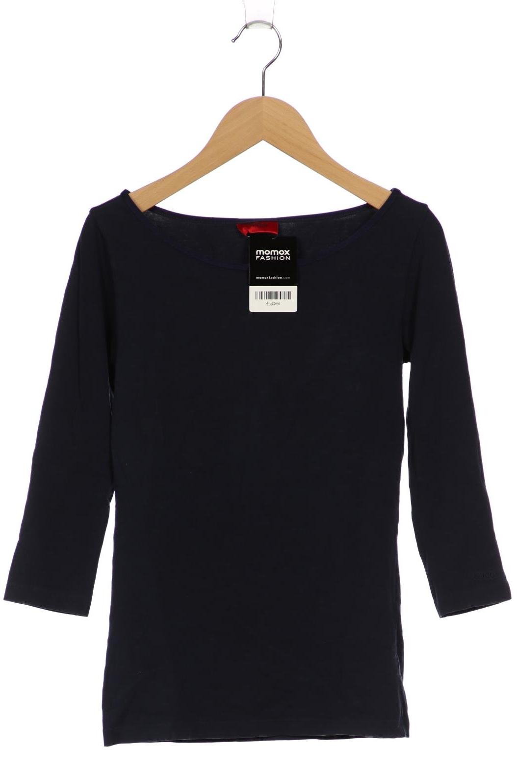 

Hugo by Hugo Boss Damen Langarmshirt, marineblau, Gr. 34