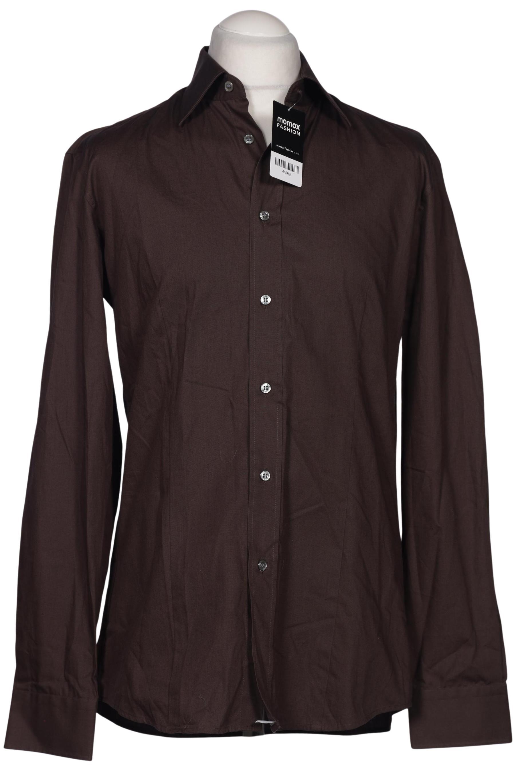 

Hugo by Hugo Boss Herren Hemd, braun, Gr. 52