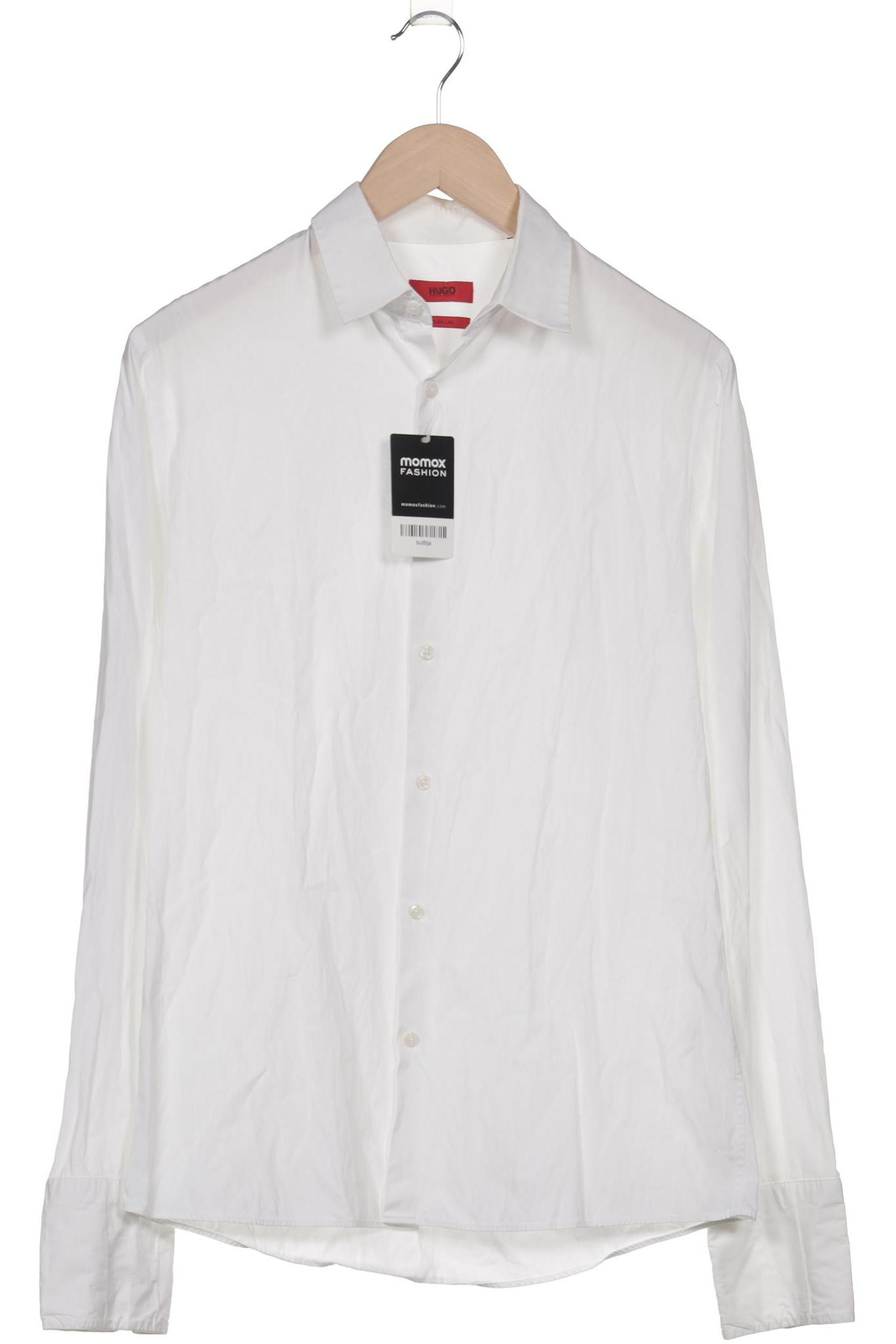 

Hugo by Hugo Boss Herren Hemd, weiß, Gr. 44