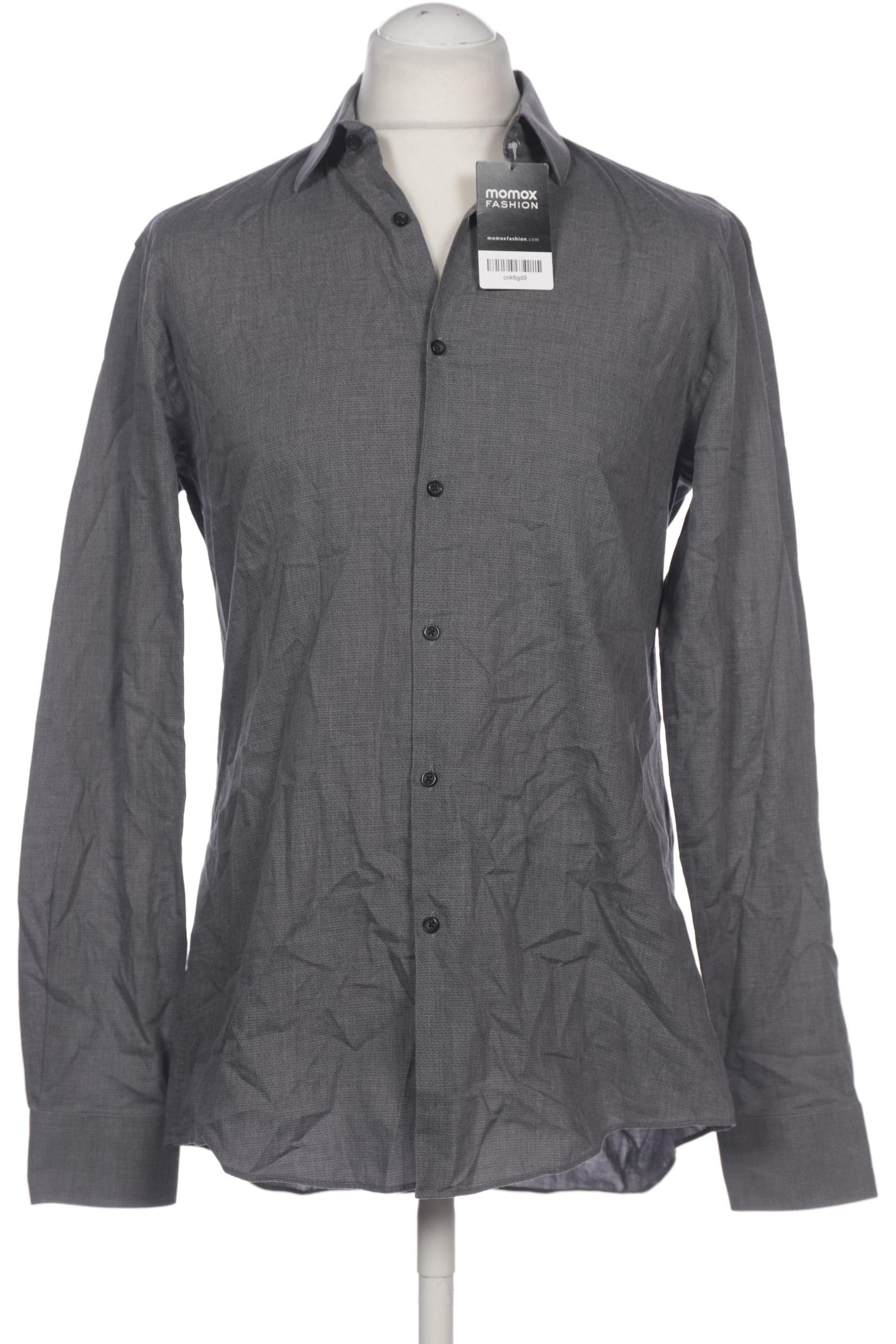 

Hugo by Hugo Boss Herren Hemd, grau, Gr. 52