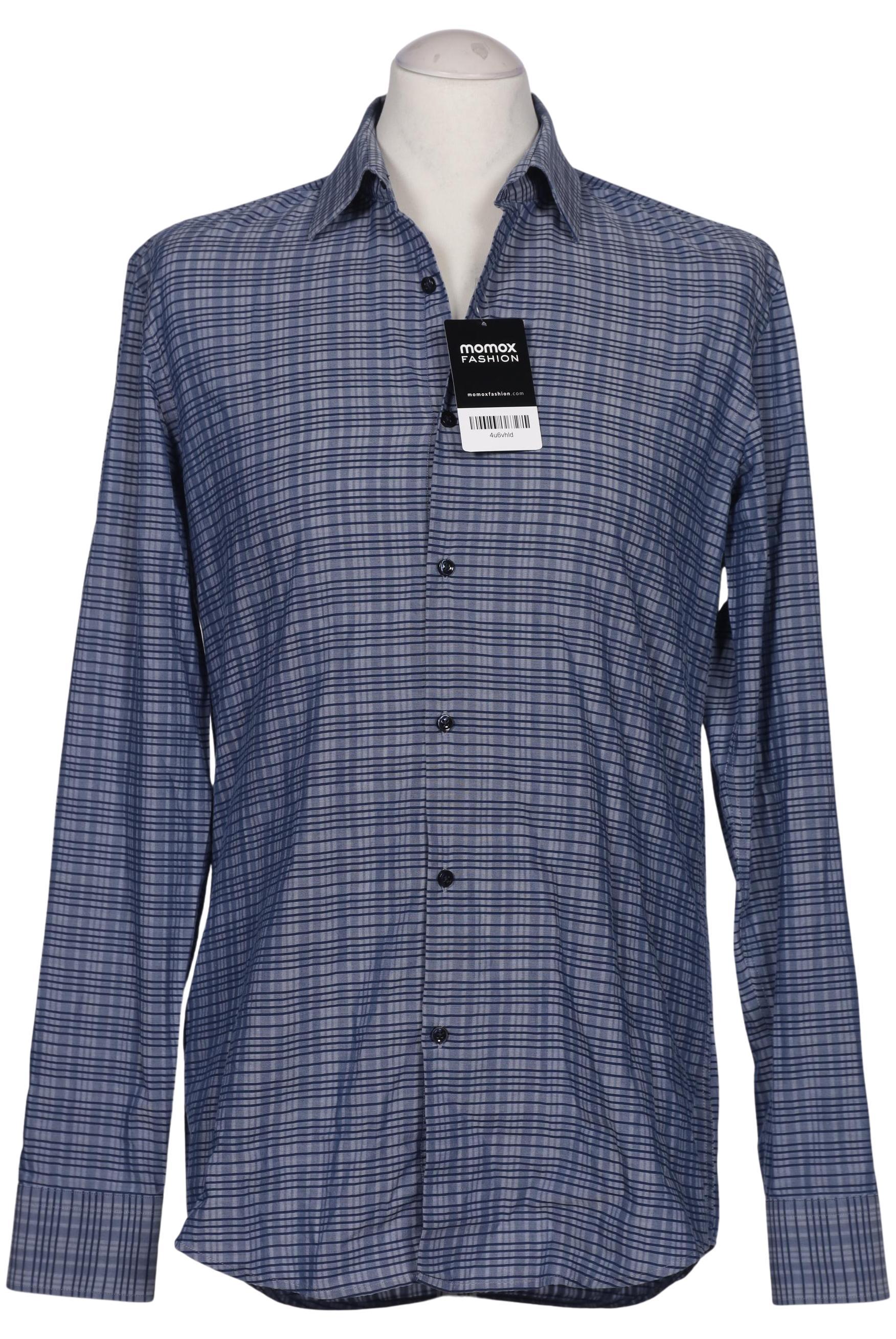 

Hugo by Hugo Boss Herren Hemd, blau, Gr. 48