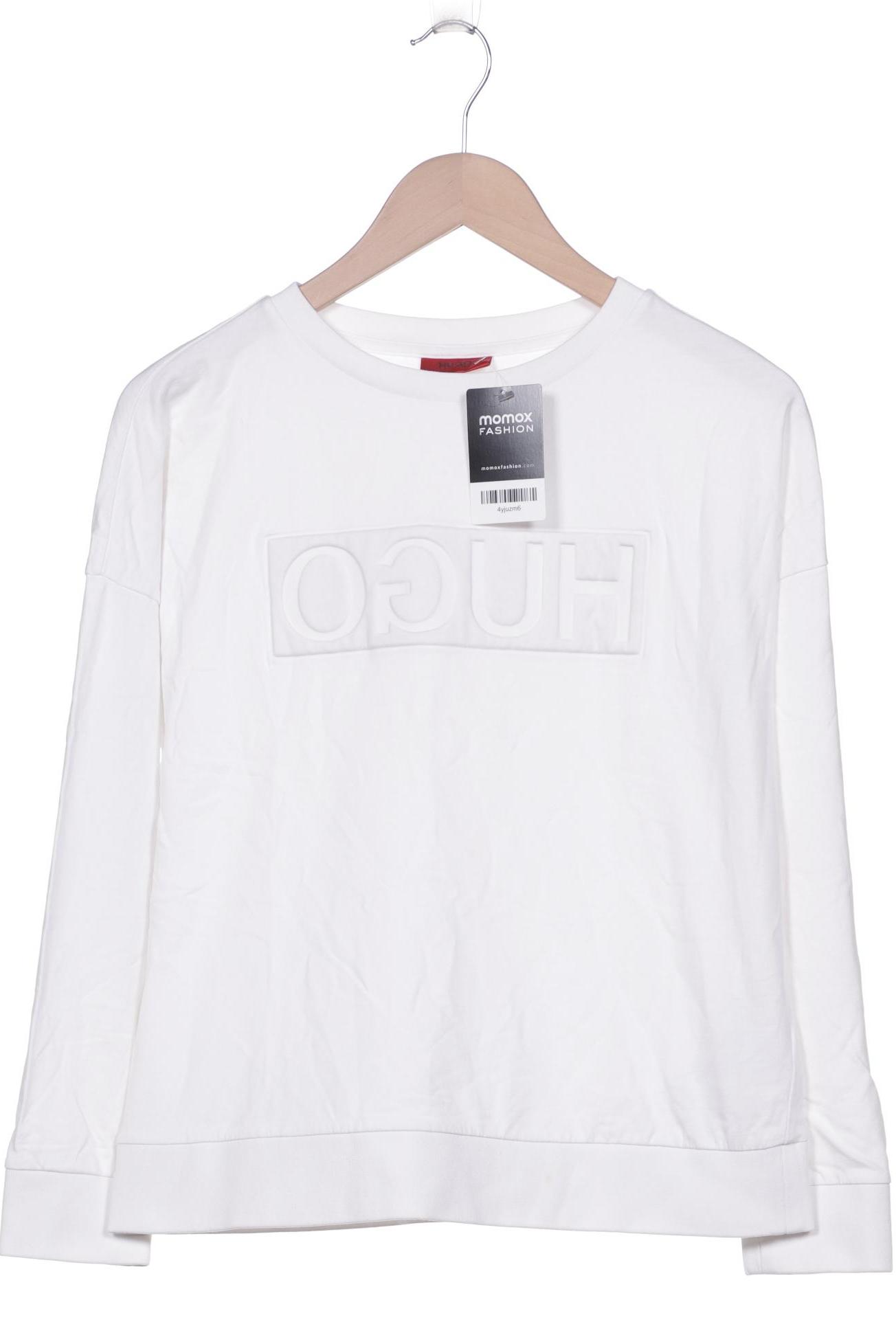 

Hugo by Hugo Boss Damen Sweatshirt, weiß, Gr. 36