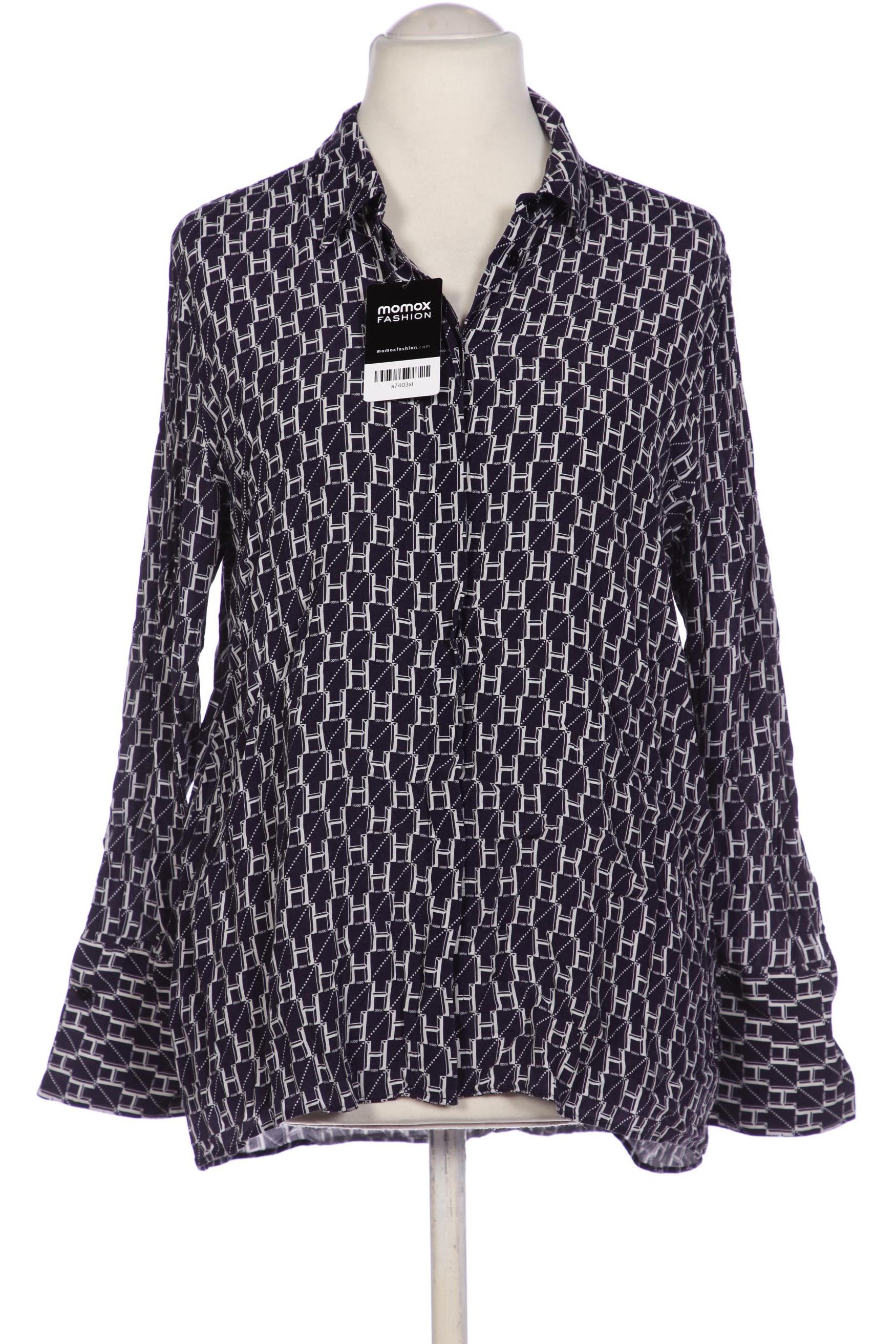 

Hugo by Hugo Boss Damen Bluse, marineblau, Gr. 42